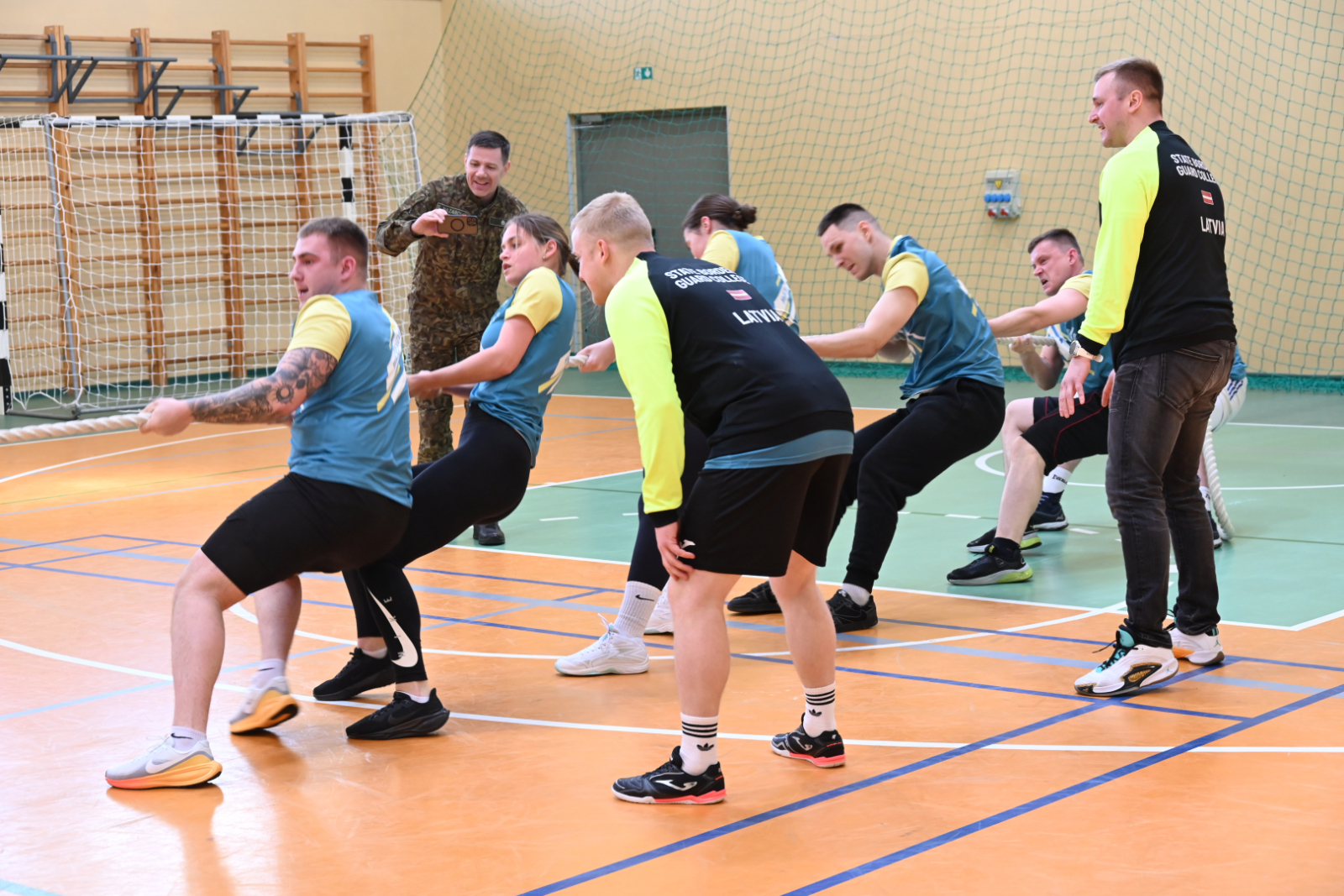 Valsts robežsardzes koledžas komanda piedalās Baltijas valstu robežsargu profesionālajās sporta sacensībās Lietuvā