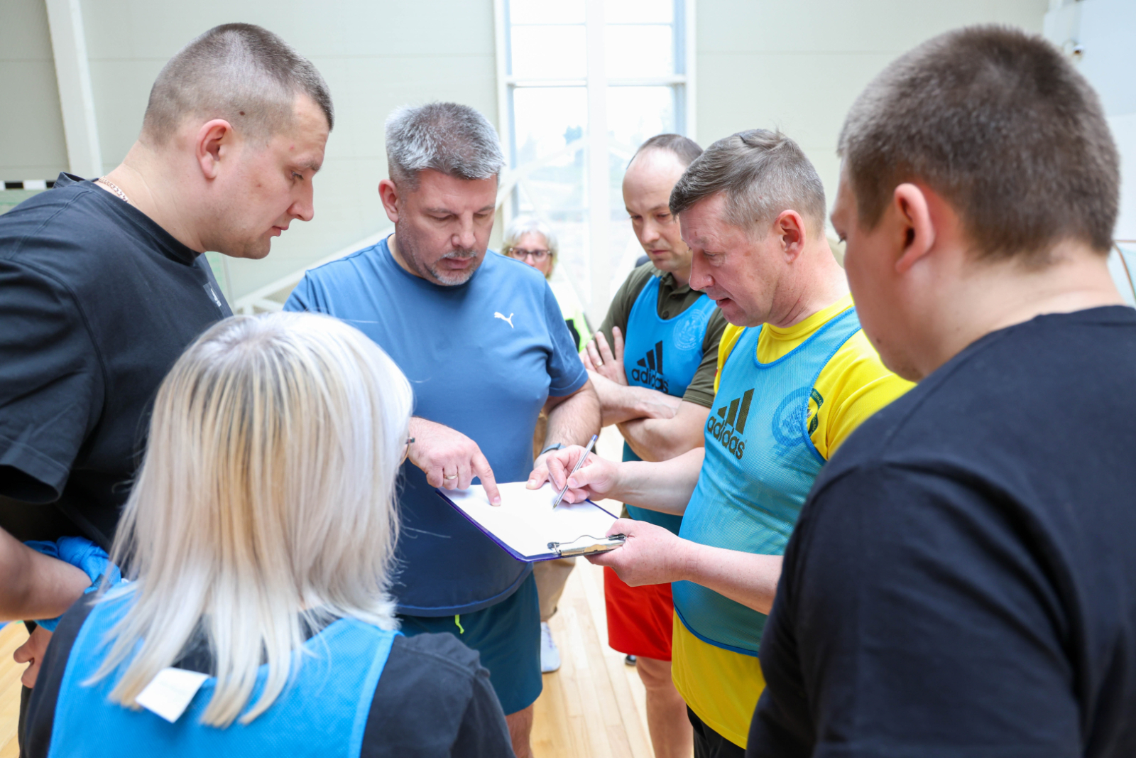 Valsts robežsardzes koledžā norisinājās personāla sporta diena