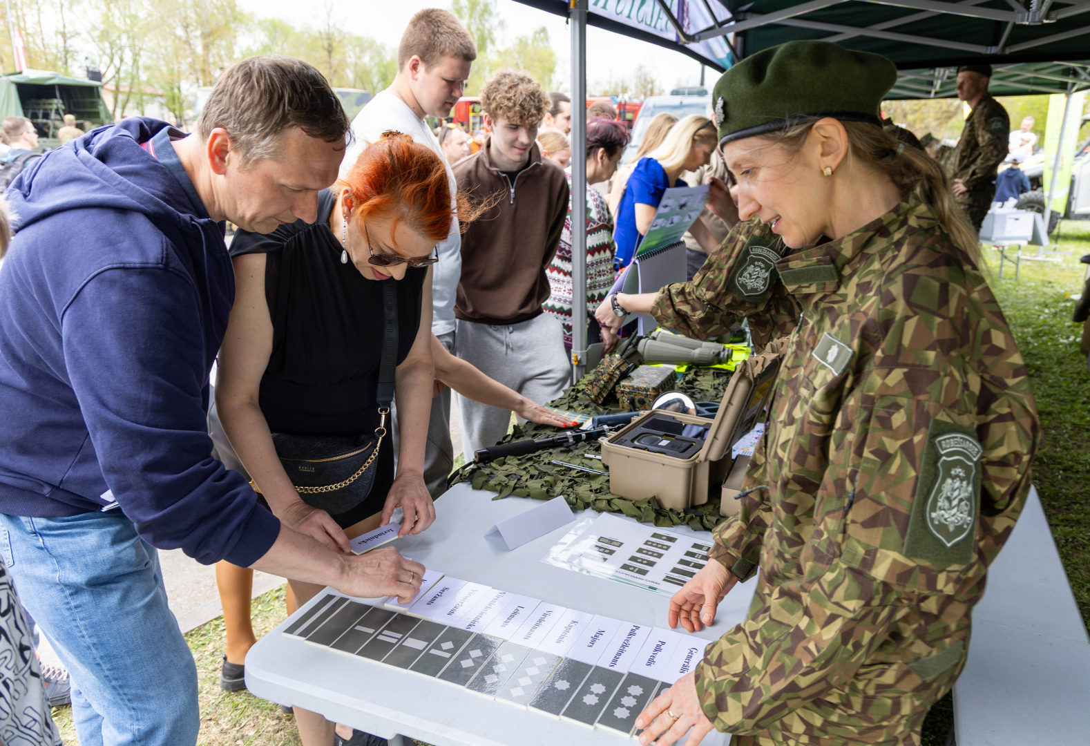 Norisinājās Nacionālo bruņoto spēku militārā parāde