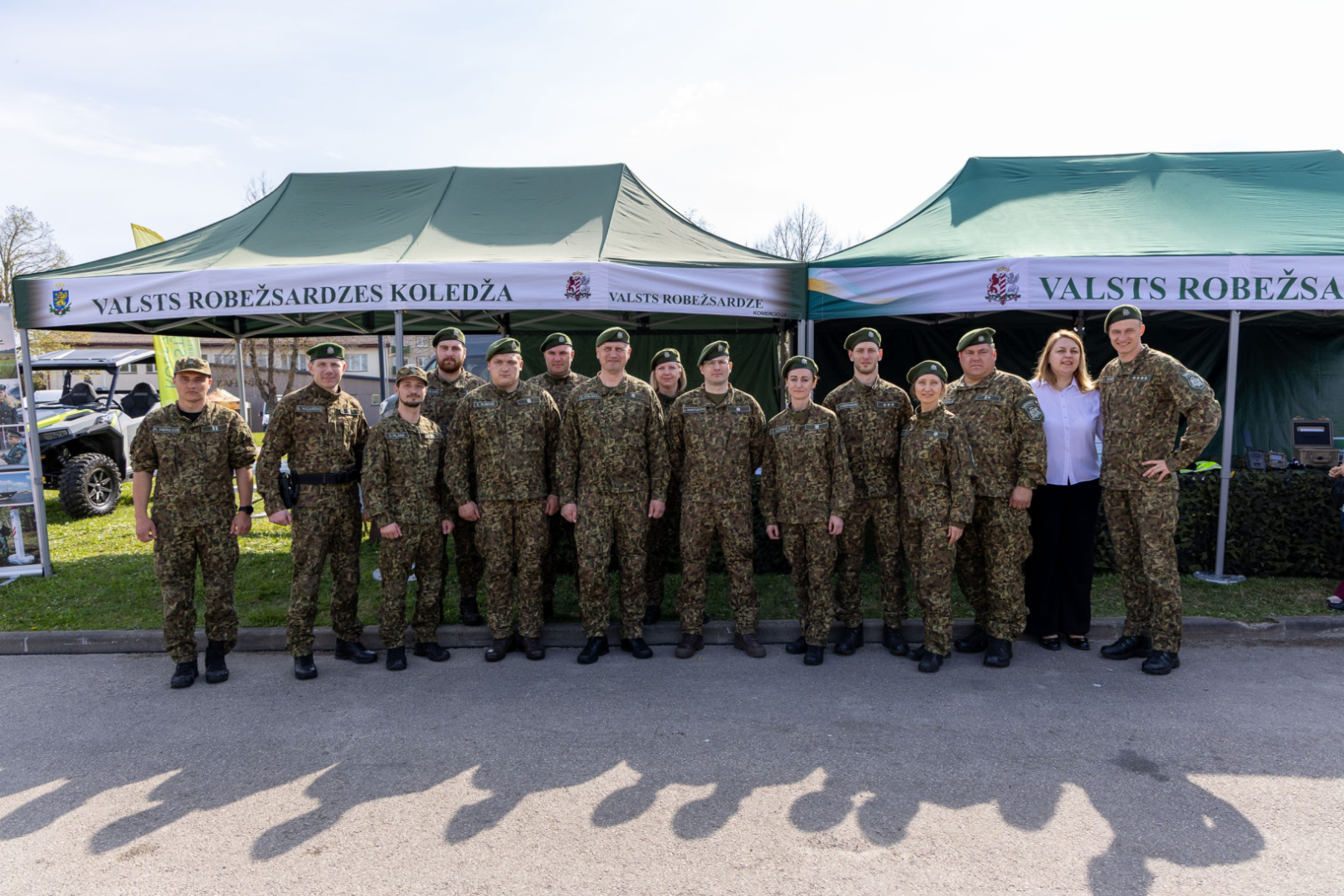 Norisinājās Nacionālo bruņoto spēku militārā parāde