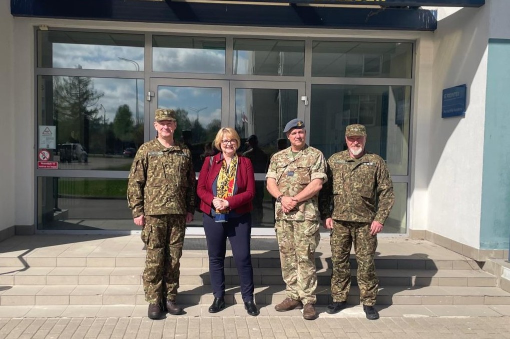 Valsts robežsardzes koledžā viesojās delegācija 