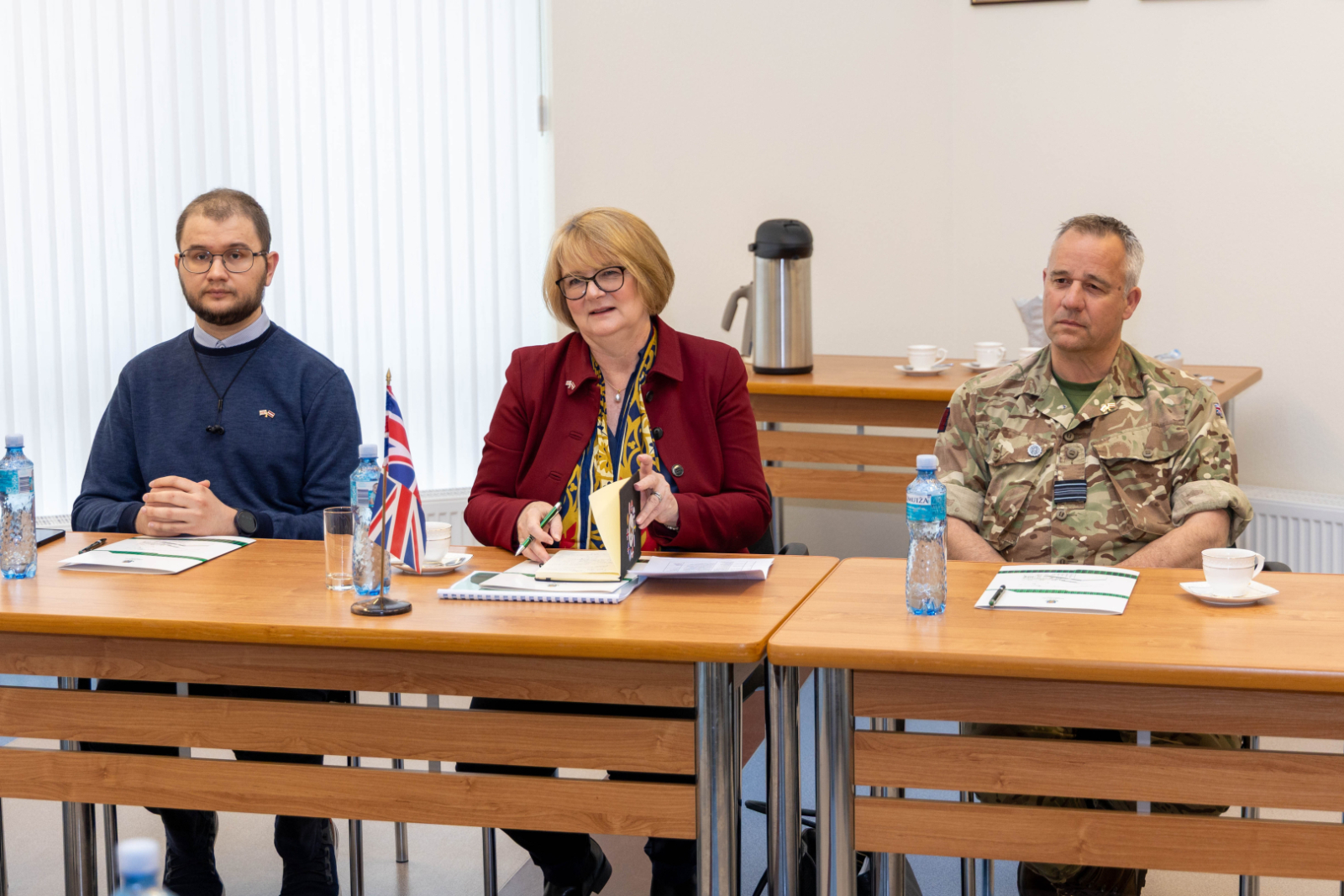 Valsts robežsardzes koledžā viesojās delegācija 