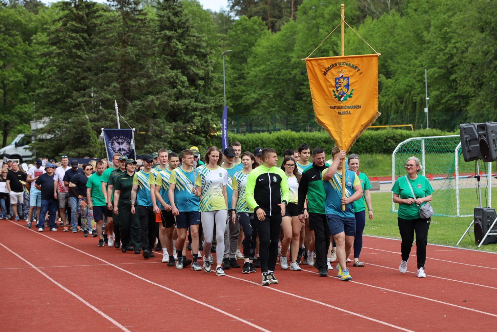 izvadītas sporta sezonas noslēguma sacensības Kandavā
