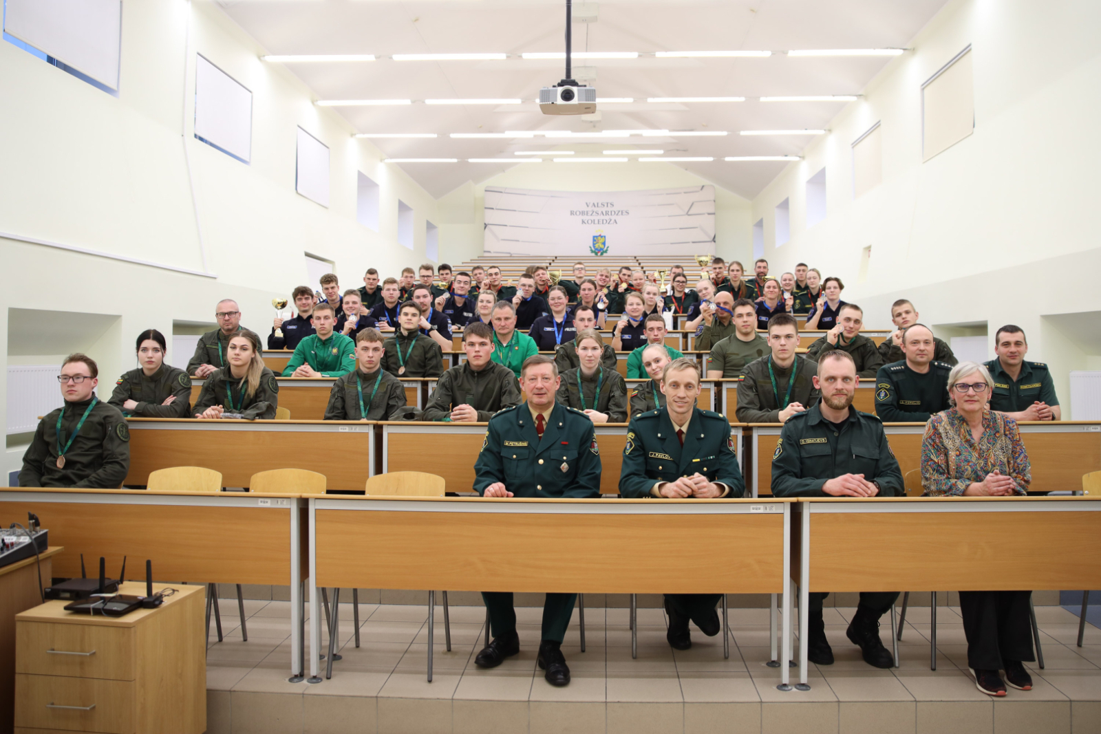 Rēzeknē norisinājās Triju Baltijas valstu Robežsardzes mācību iestāžu robežsargu profesionālās sporta sacensības