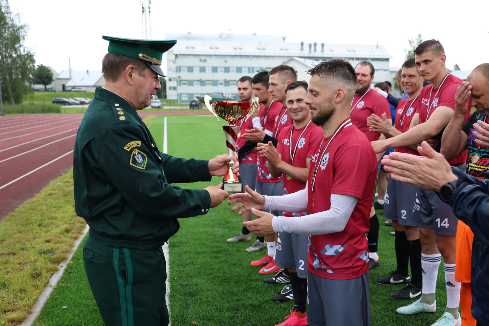 Iekšlietu ministrijas atklātā čempionāta sacensības futbolā