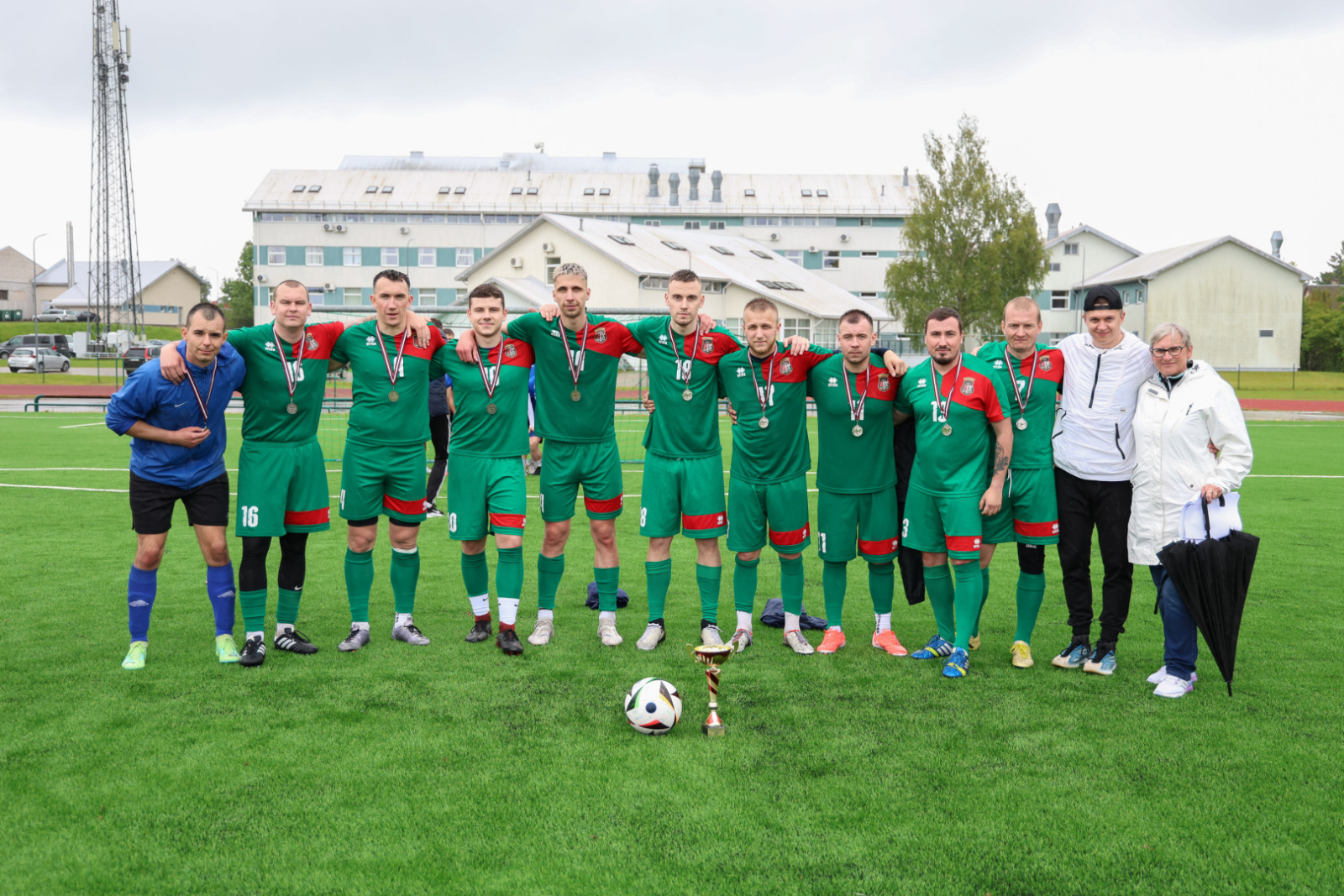 Iekšlietu ministrijas atklātā čempionāta sacensības futbolā