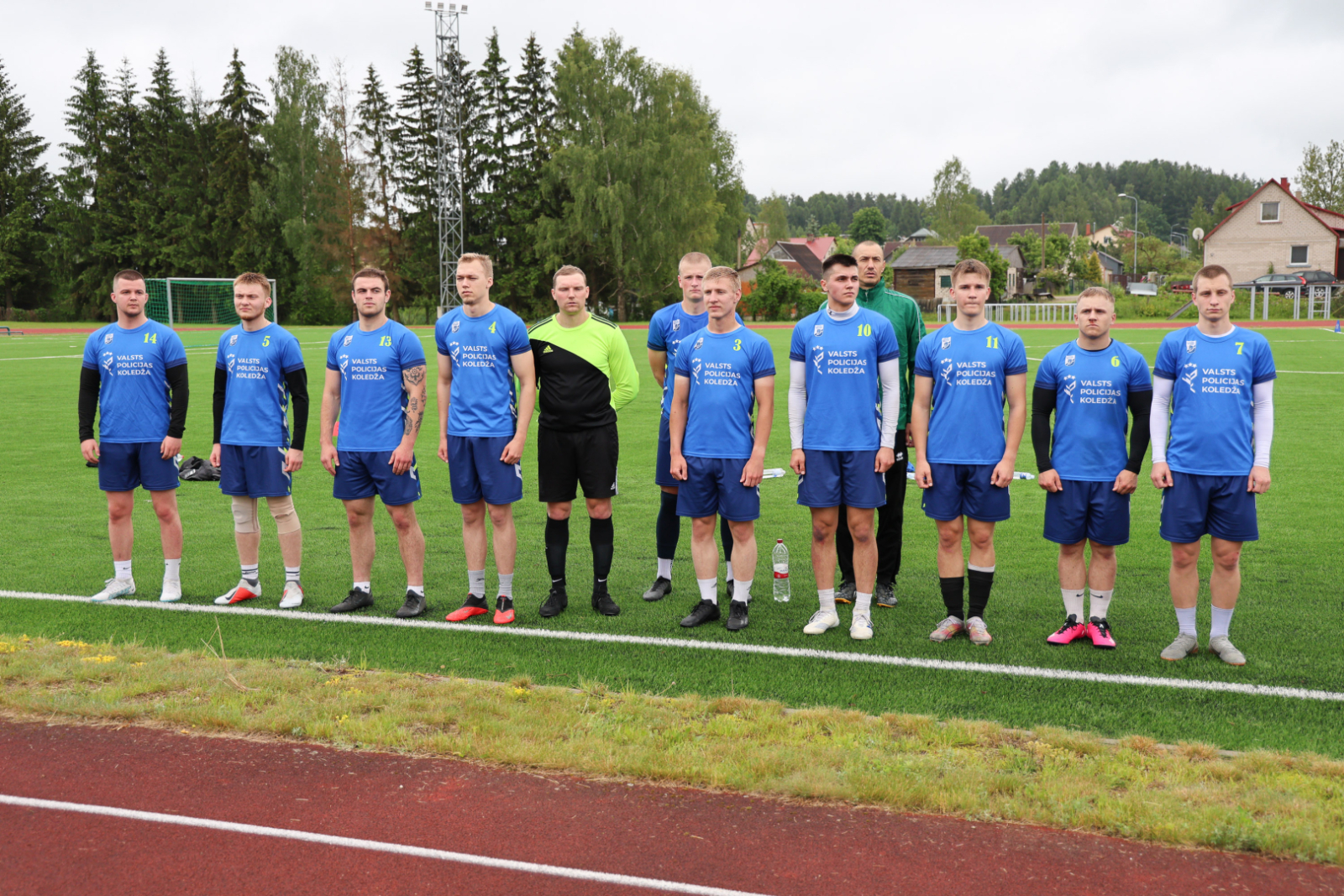 Iekšlietu ministrijas atklātā čempionāta sacensības futbolā