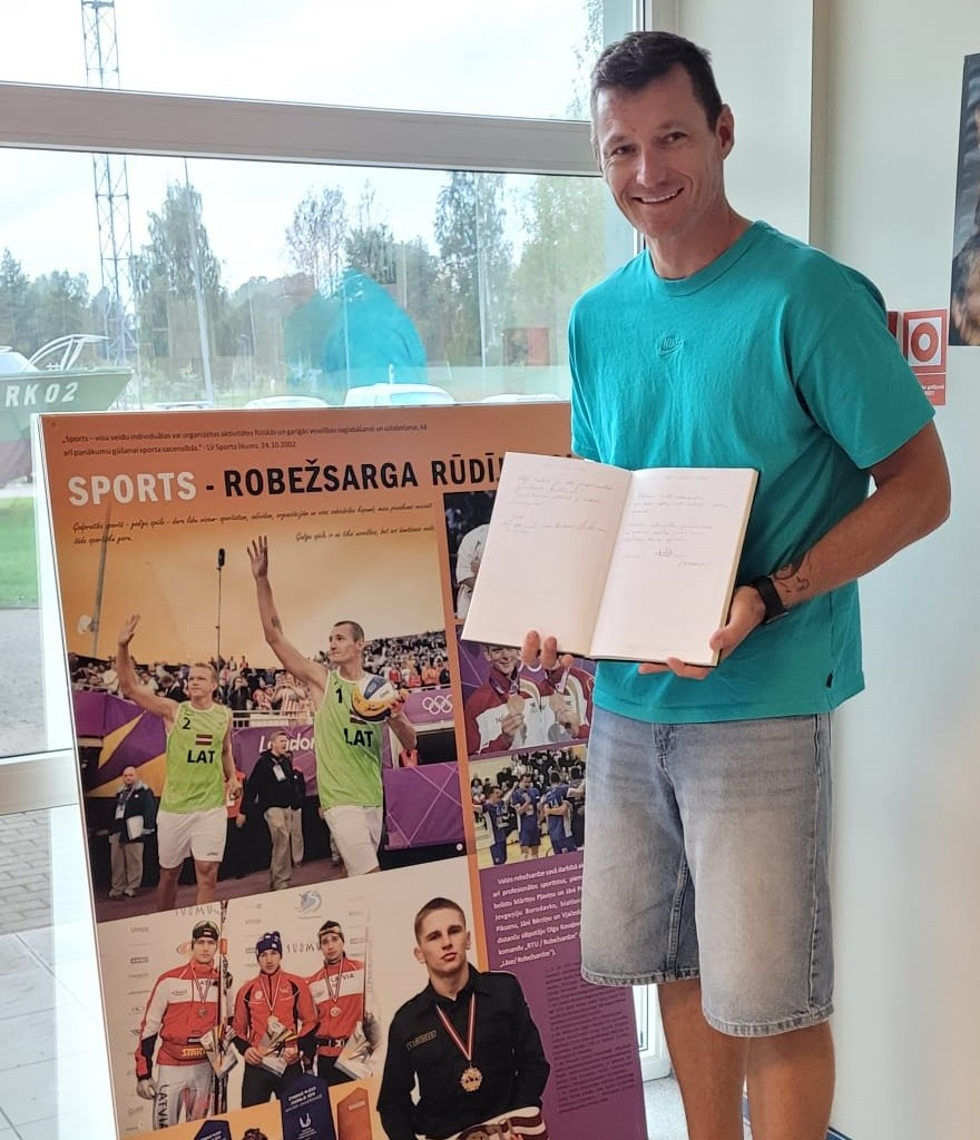 Valsts robežsardzes koledžā viesojās  Iekšlietu ministrijas veselības un sporta centra Sporta nodaļas profesionālie sportisti