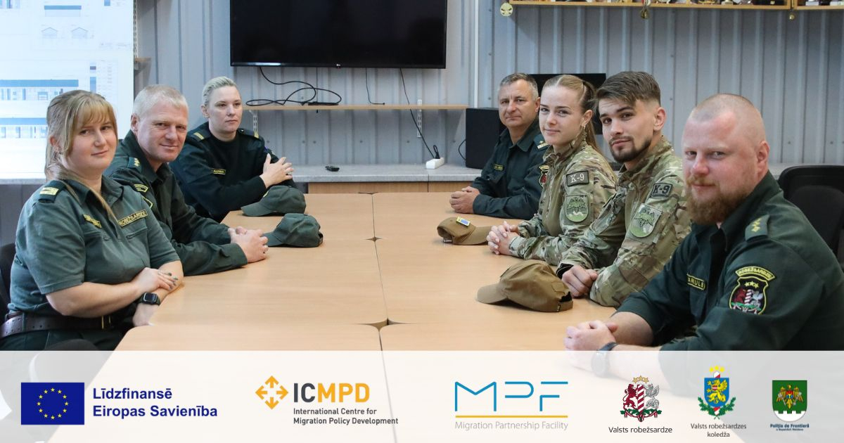 Valsts robežsardzes koledžas Kinoloģijas centrā uzsāk apmācības divi Moldovas Republikas Robežpolicijas Ģenerālinspektorāta kinologi