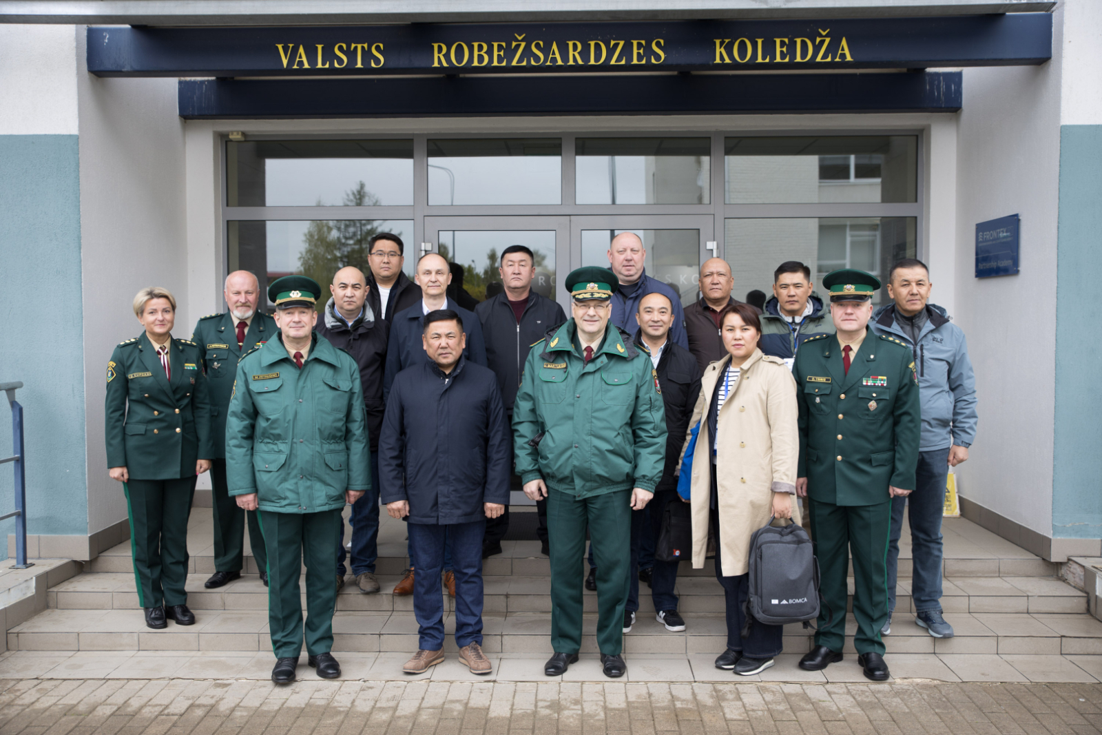 Kirgizstānas robežsardzes dienesta delegācija viesojās Valsts robežsardzes koledžā