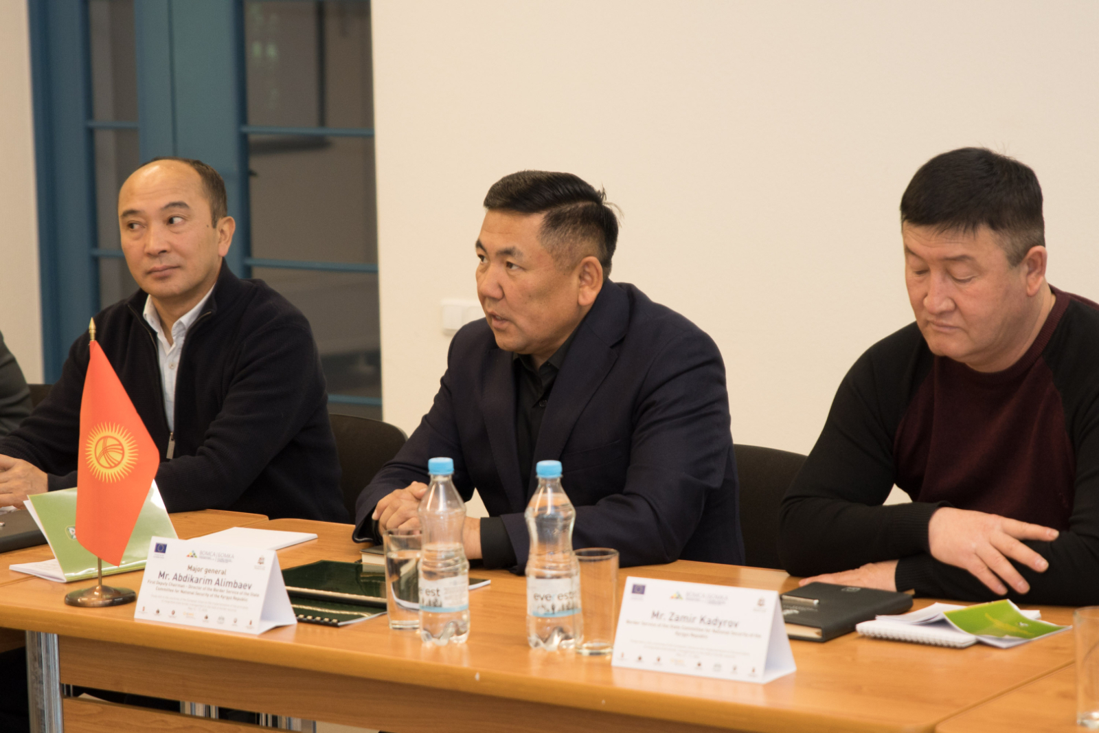 Kirgizstānas robežsardzes dienesta delegācija viesojās Valsts robežsardzes koledžā