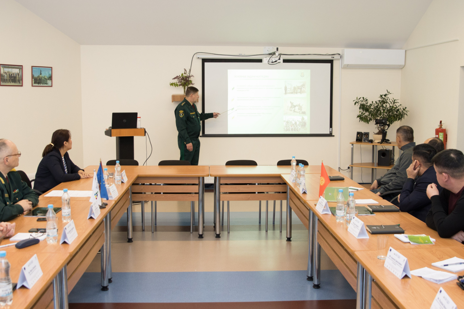 Kirgizstānas robežsardzes dienesta delegācija viesojās Valsts robežsardzes koledžā