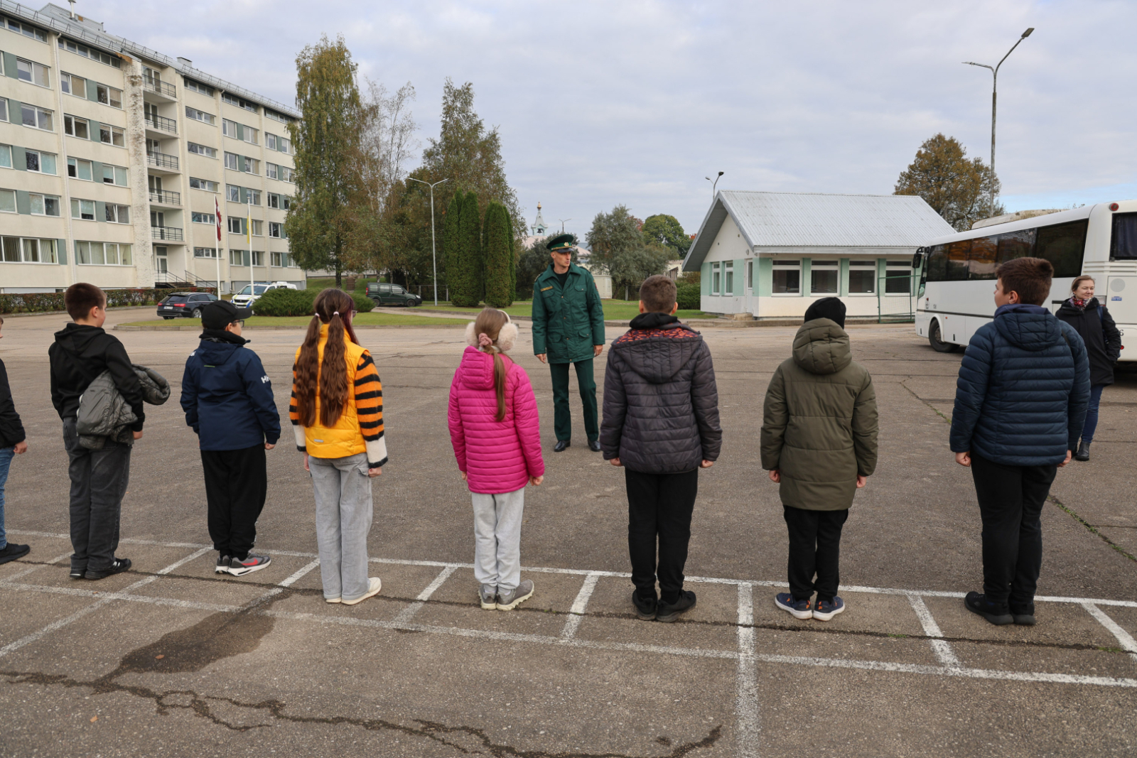 Valsts robežsardzes koledža uzņem skolēnus Karjeras nedēļas laikā