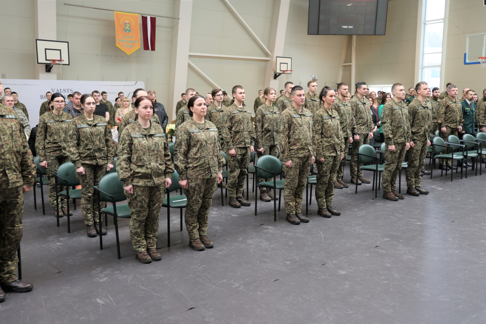 Norisinājās Valsts robežsardzes koledžas 48. izlaidums