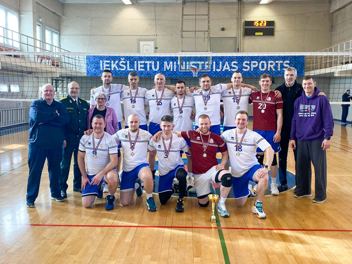 Norisinājās Iekšlietu ministrijas volejbola sacensības