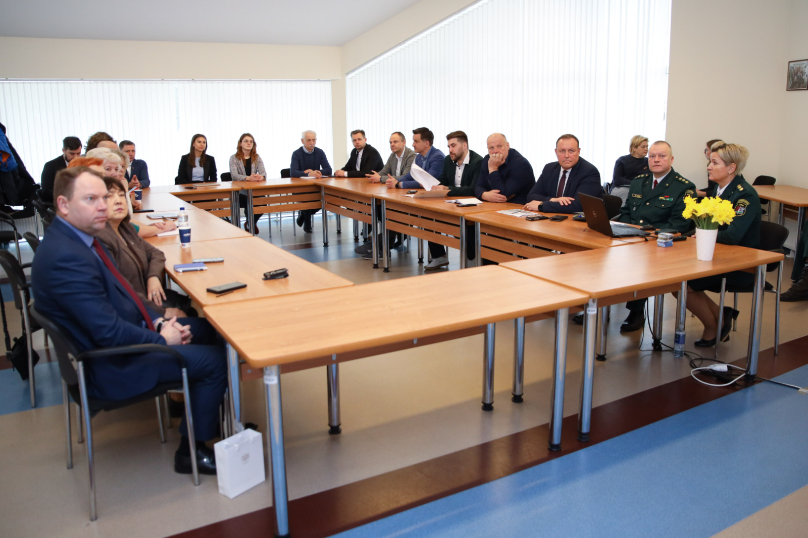 Saeimas Sporta apakškomisija viesojas Valsts robežsardzes koledžā 2025.gada 28.marts