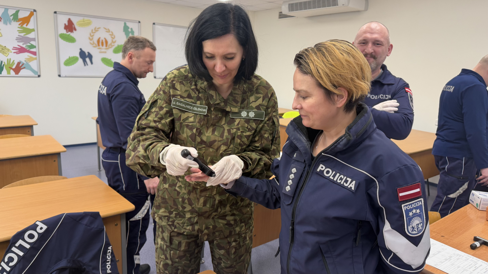 Valsts robežsardzes koledžā notika Valsts policijas amatpersonu apmācības