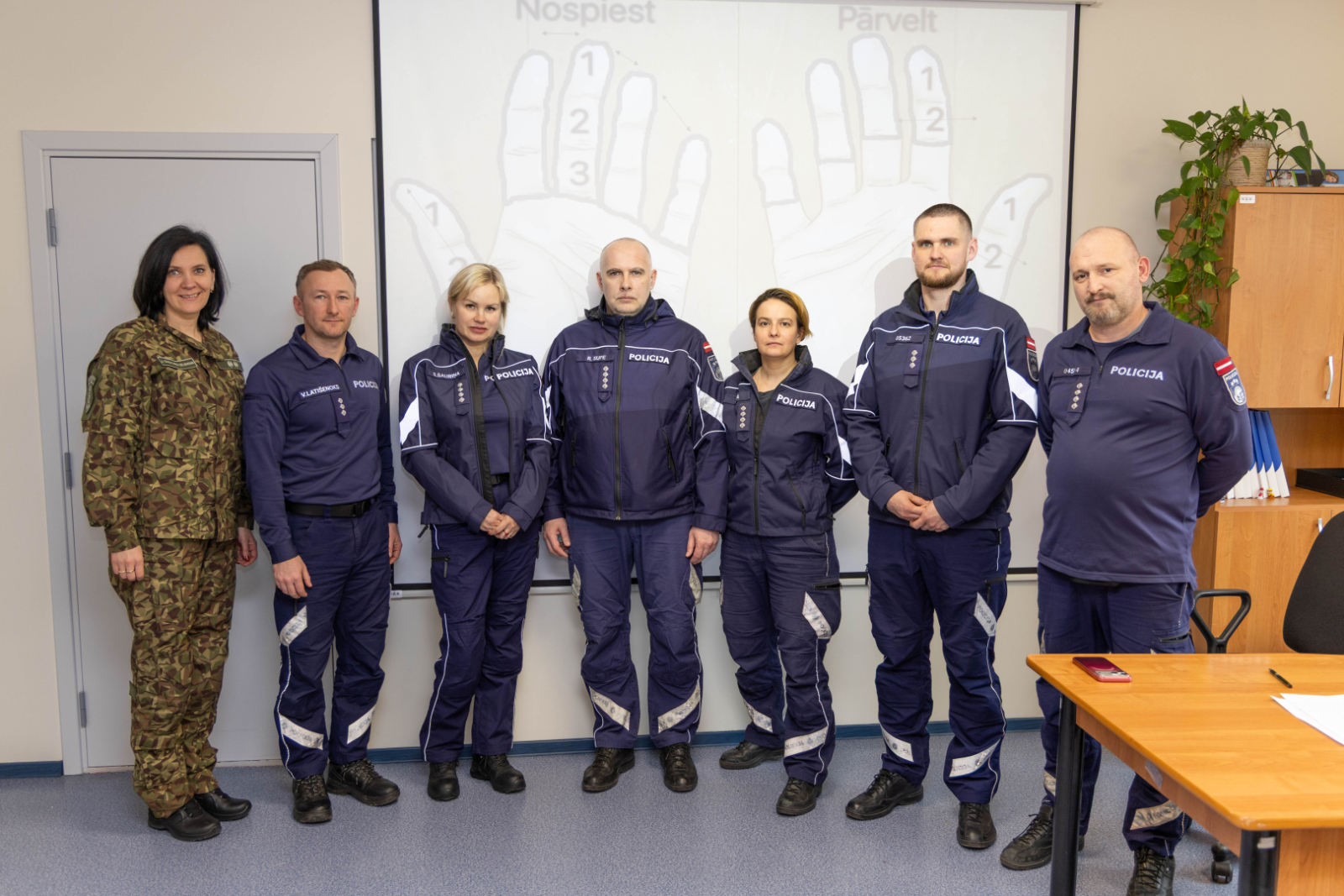 Valsts robežsardzes koledžā notika Valsts policijas amatpersonu apmācības