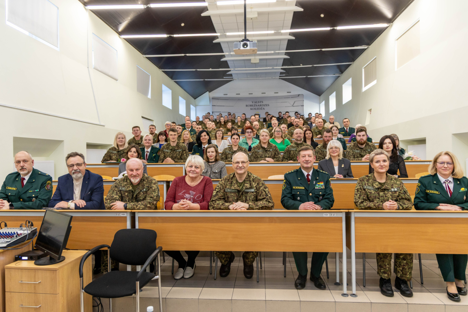 Valsts robežsardzes koledžā norisinājās gada atskaites sanāksme