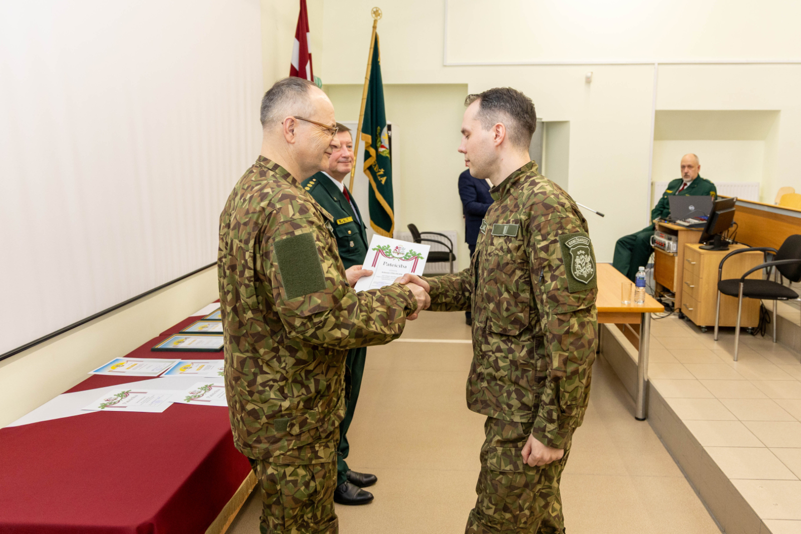 Valsts robežsardzes koledžā norisinājās gada atskaites sanāksme