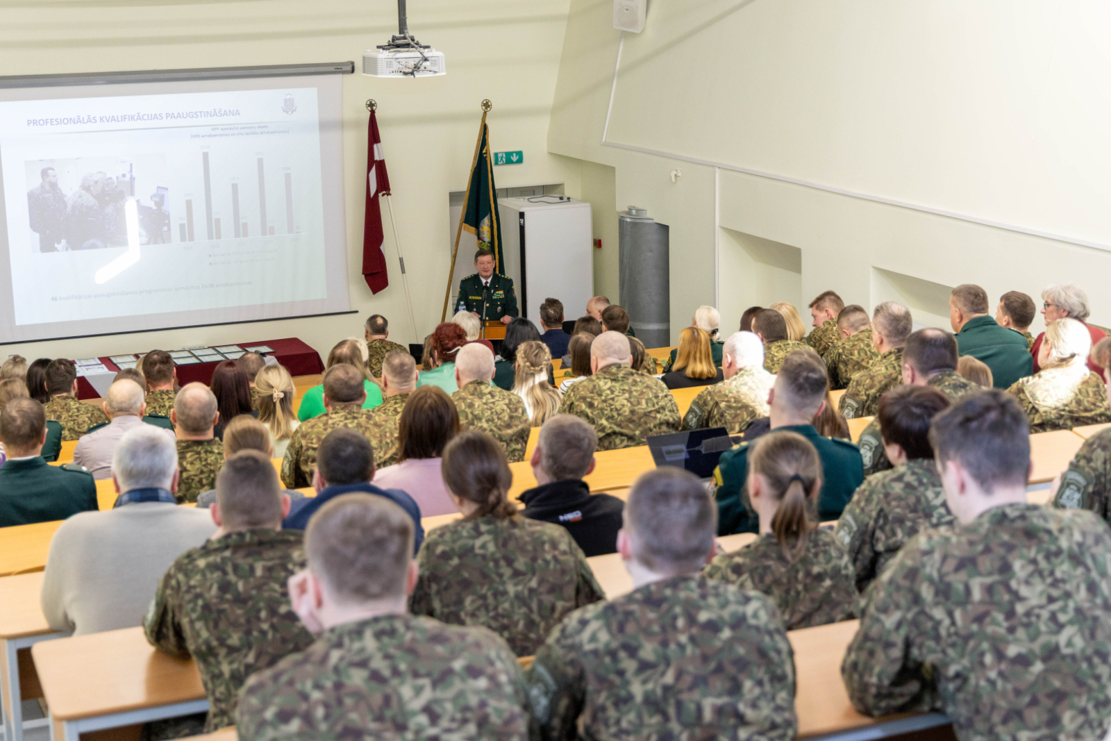 Valsts robežsardzes koledžā norisinājās gada atskaites sanāksme