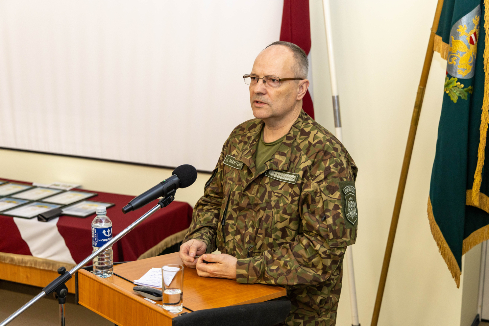 Valsts robežsardzes koledžā norisinājās gada atskaites sanāksme