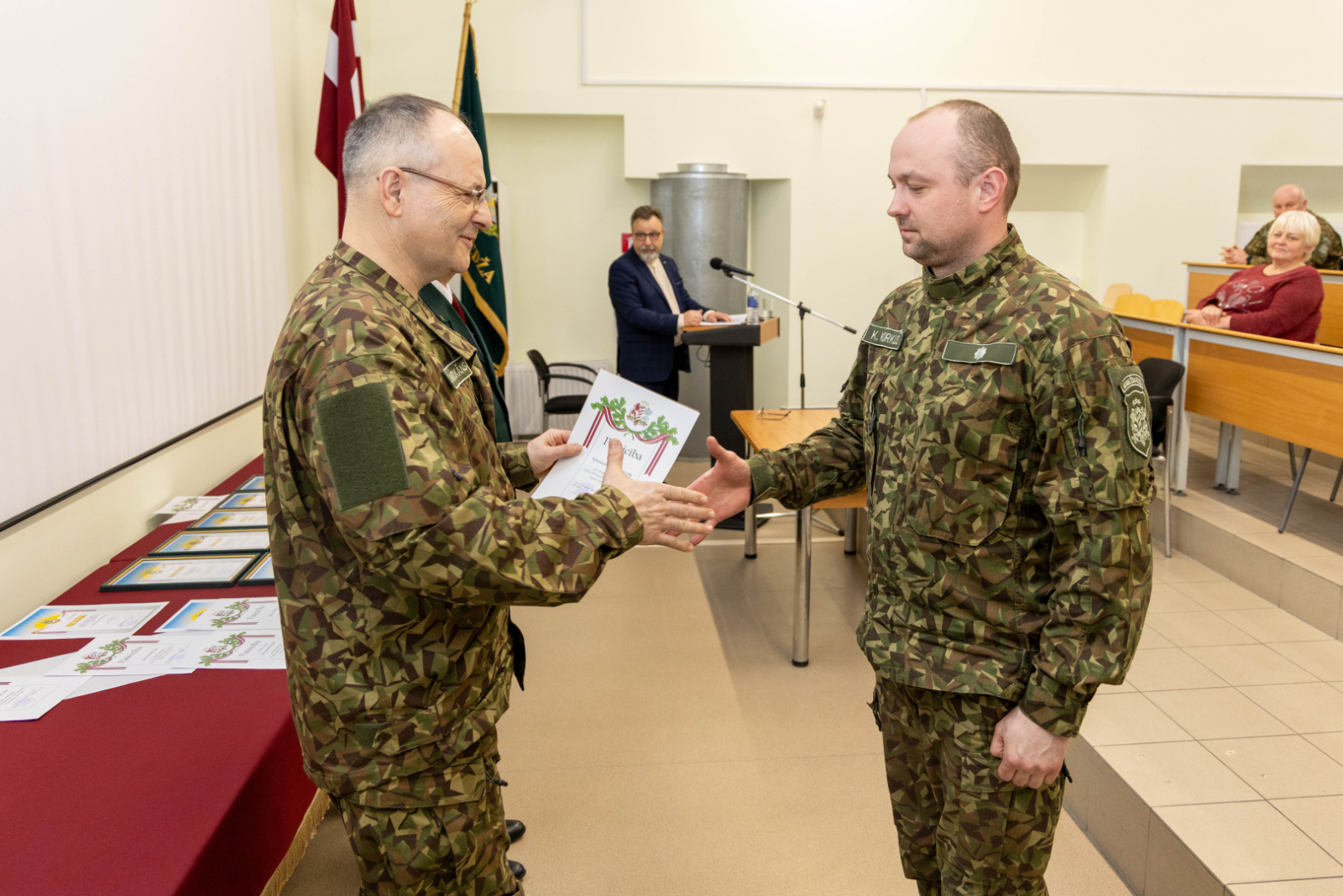 Valsts robežsardzes koledžā norisinājās gada atskaites sanāksme