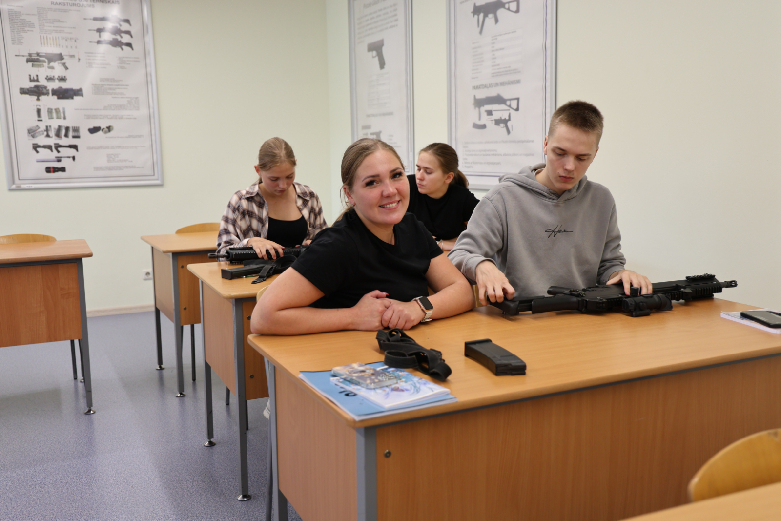 Valsts robežsardzes koledžā ieradās topošie robežsargi