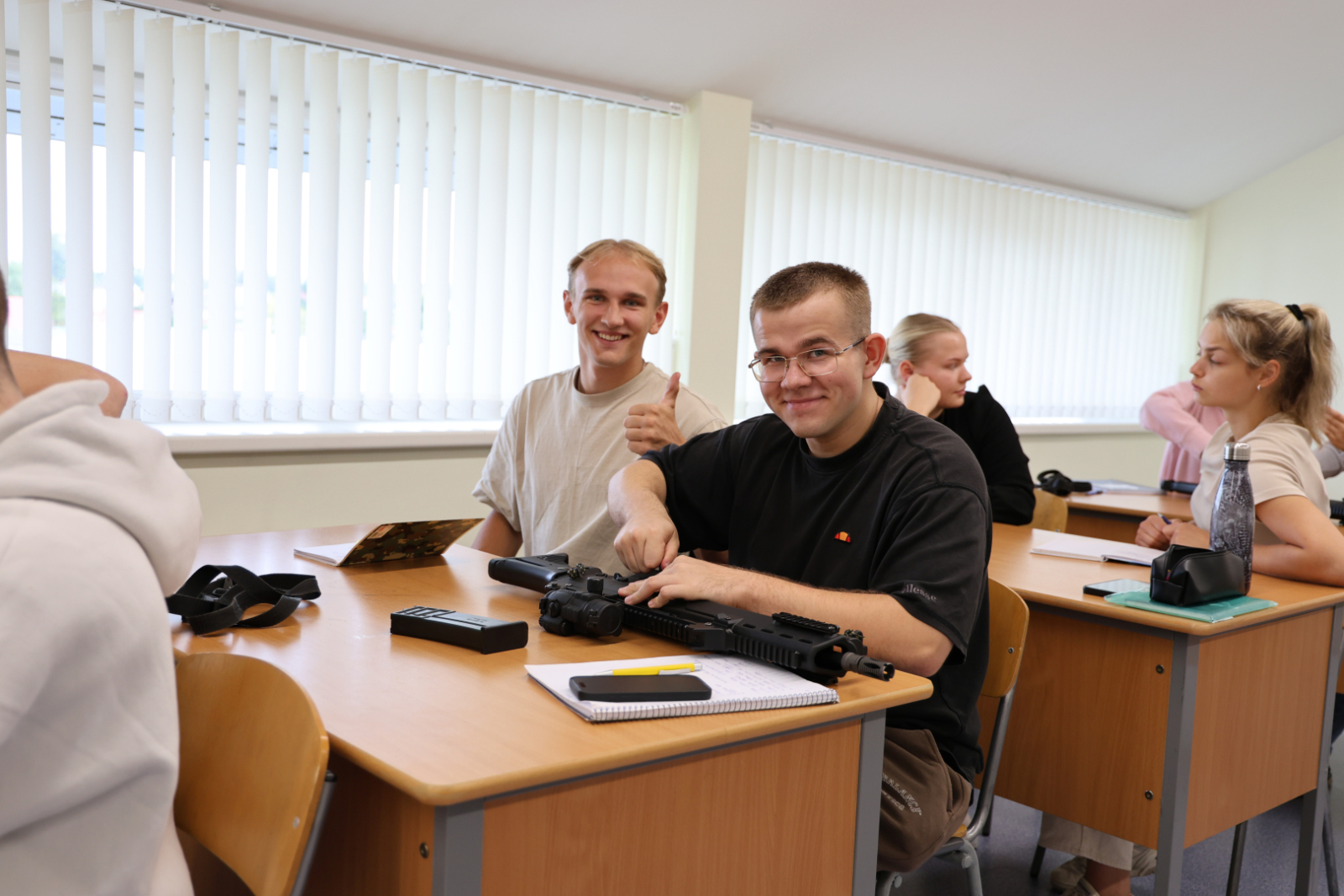 Valsts robežsardzes koledžā ieradās topošie robežsargi