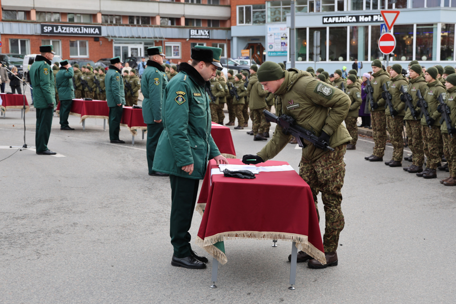 Valsts robežsardzes koledžas kadeti deva zvērestu - 07.08.2025