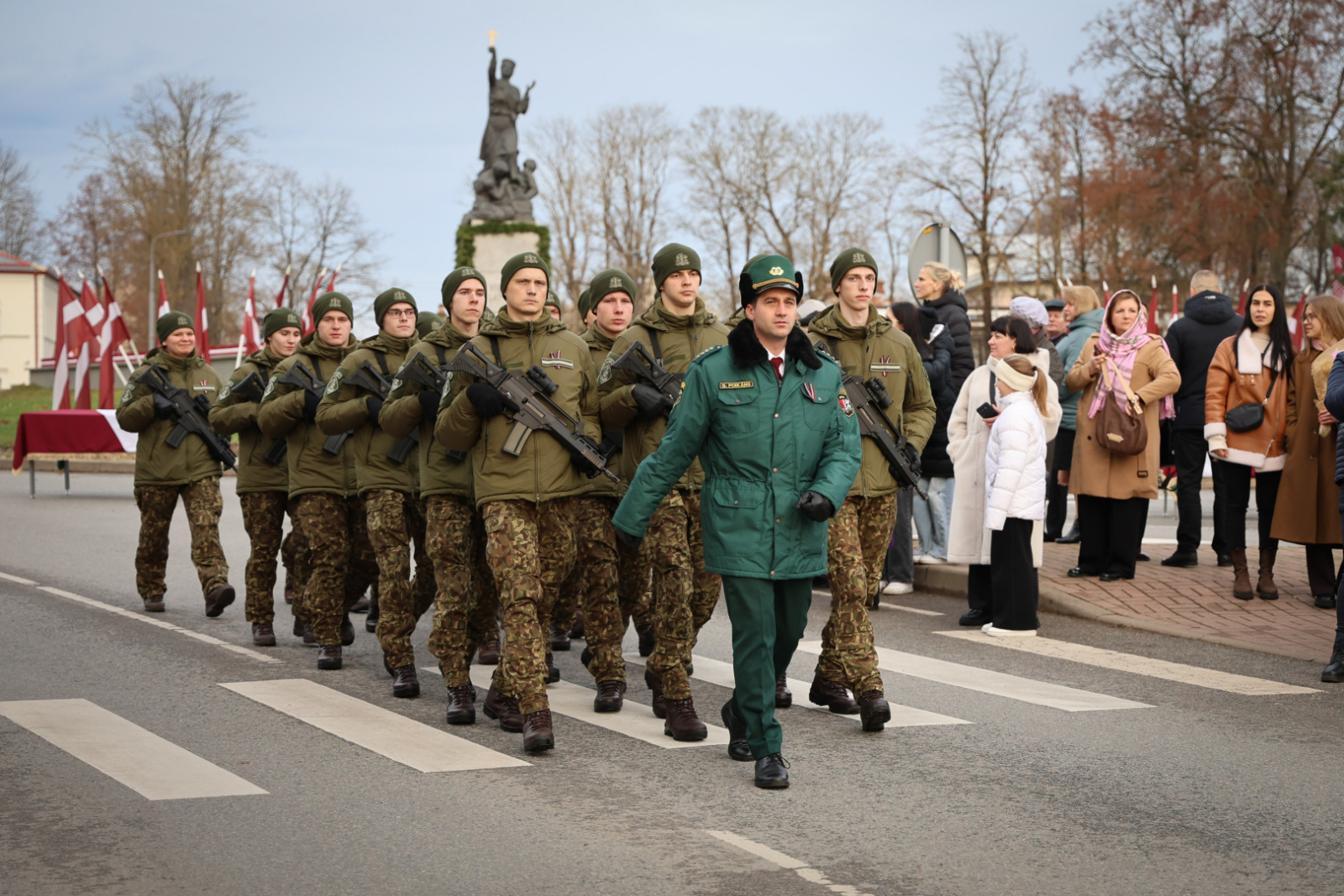 Valsts robežsardzes koledžas kadeti deva zvērestu - 07.08.2025