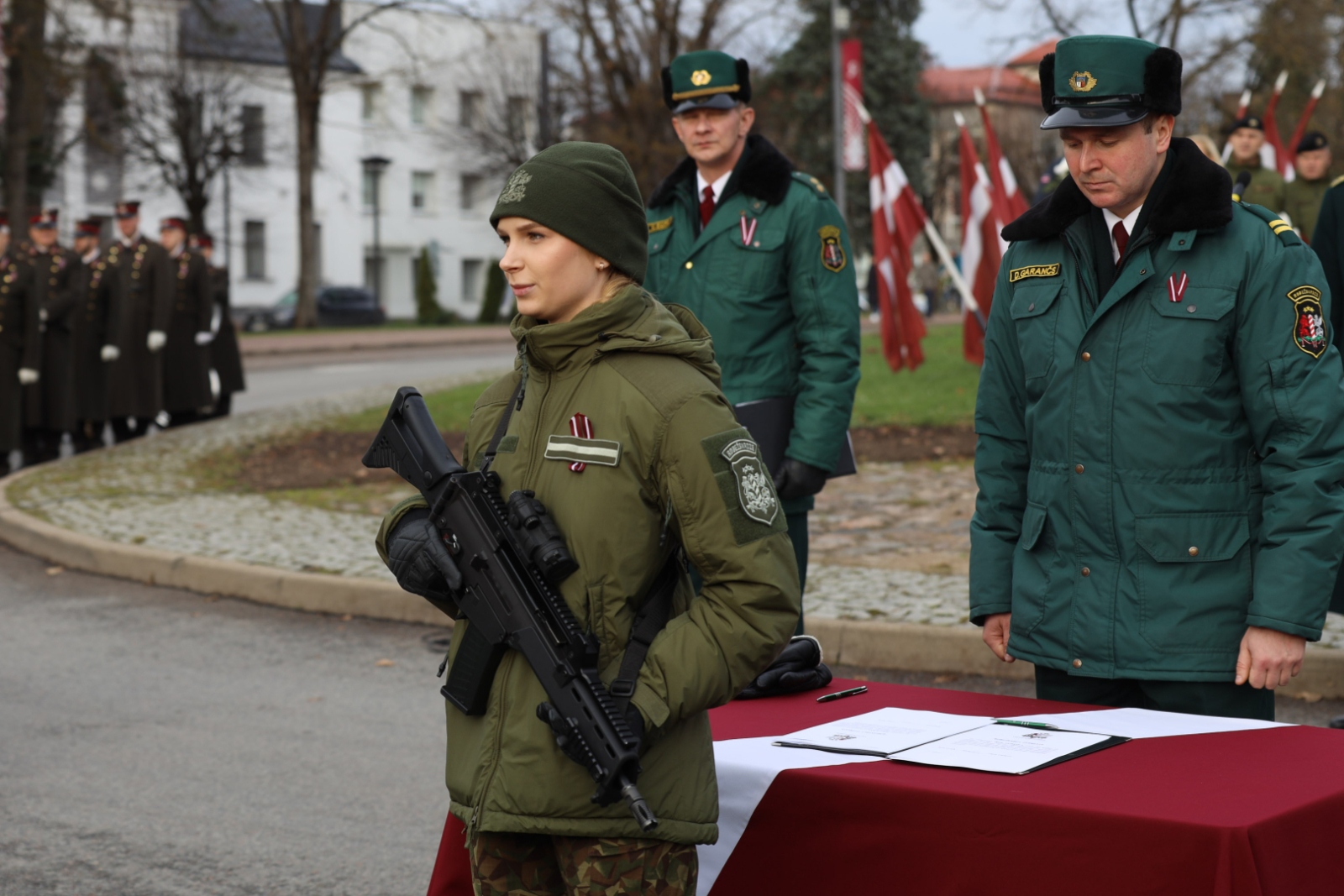 Valsts robežsardzes koledžas kadeti deva zvērestu - 07.08.2025