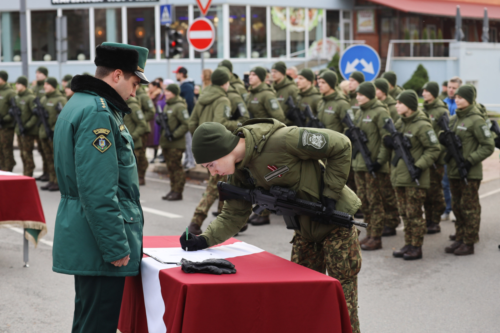 Valsts robežsardzes koledžas kadeti deva zvērestu - 07.08.2025