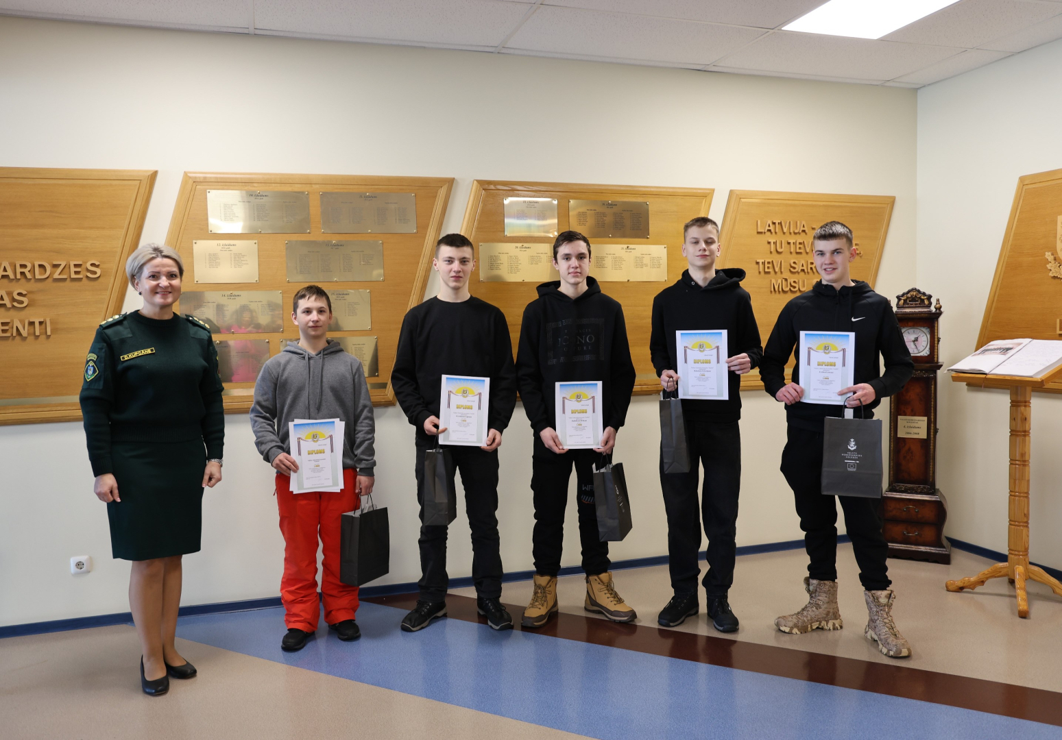 30. janvārī Valsts robežsardzes koledža uzņēma skolēnus no Ludzas 2. vidusskolas un Viļakas vidusskolas