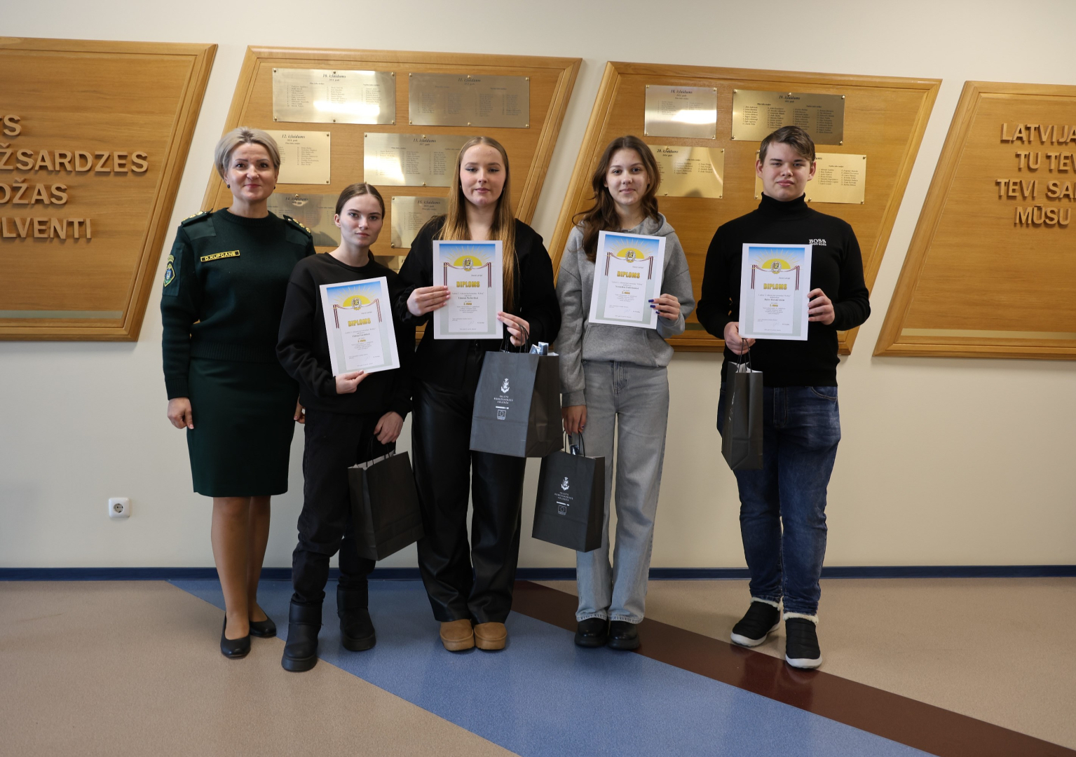 30. janvārī Valsts robežsardzes koledža uzņēma skolēnus no Ludzas 2. vidusskolas un Viļakas vidusskolas