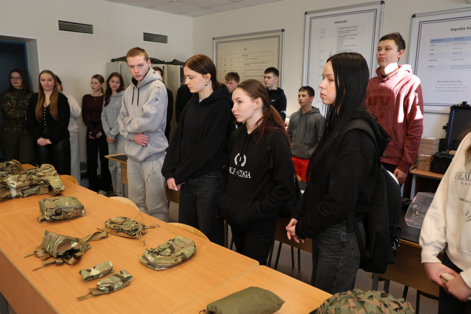 30. janvārī Valsts robežsardzes koledža uzņēma skolēnus no Ludzas 2. vidusskolas un Viļakas vidusskolas