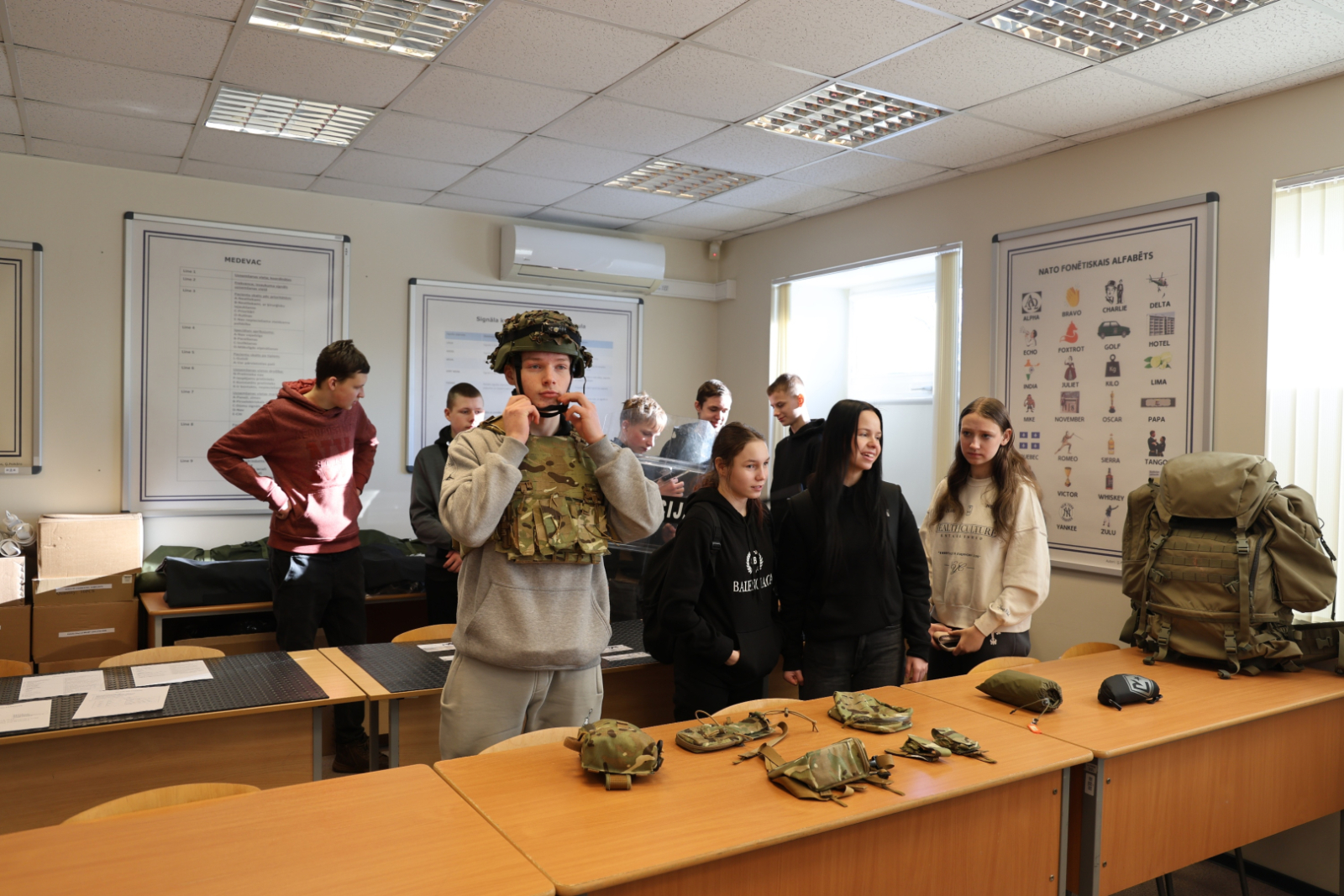 30. janvārī Valsts robežsardzes koledža uzņēma skolēnus no Ludzas 2. vidusskolas un Viļakas vidusskolas