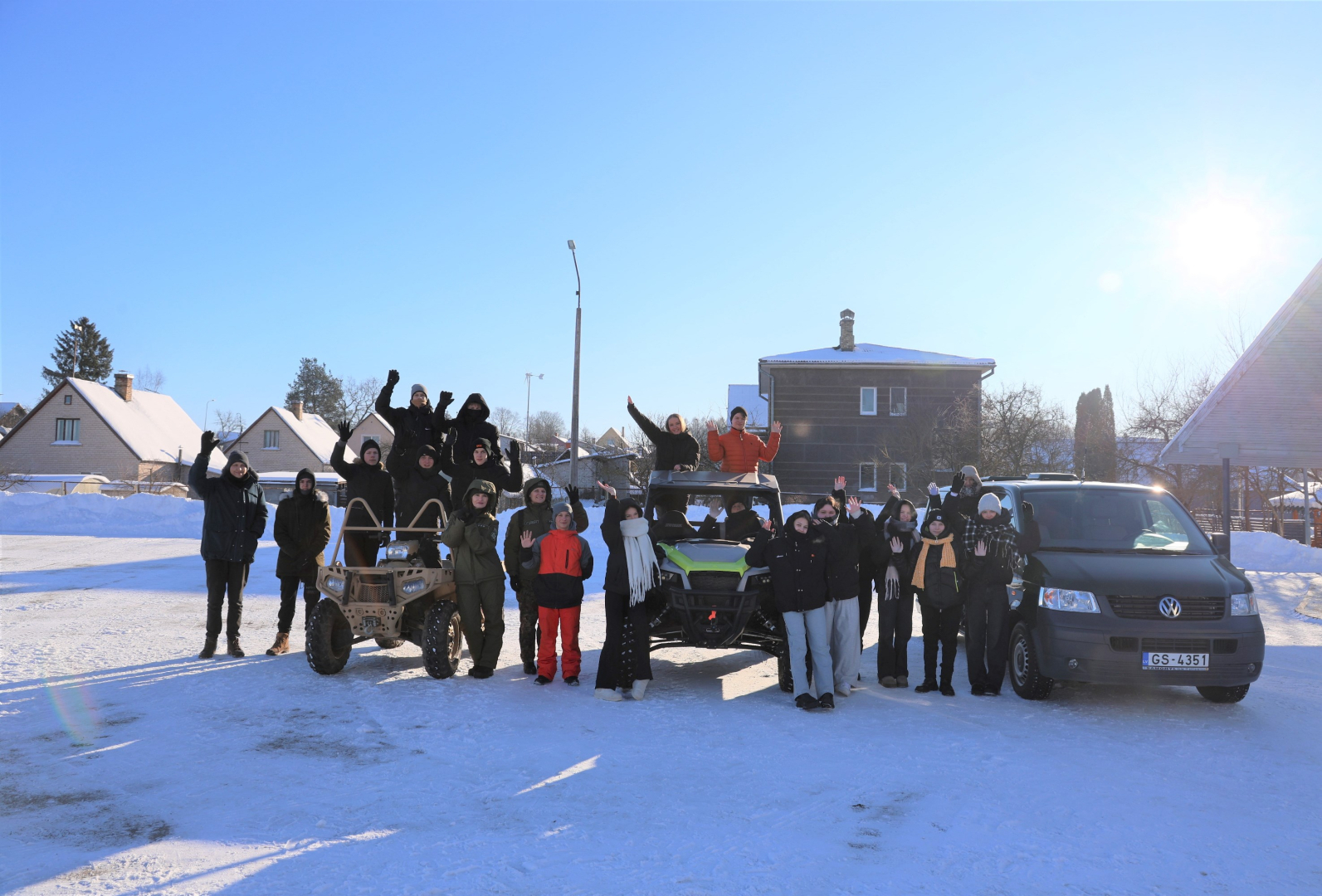 30. janvārī Valsts robežsardzes koledža uzņēma skolēnus no Ludzas 2. vidusskolas un Viļakas vidusskolas
