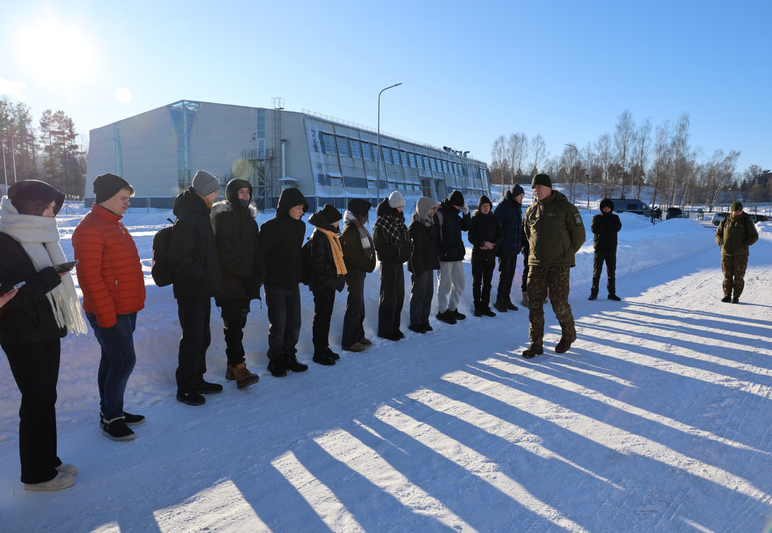 30. janvārī Valsts robežsardzes koledža uzņēma skolēnus no Ludzas 2. vidusskolas un Viļakas vidusskolas