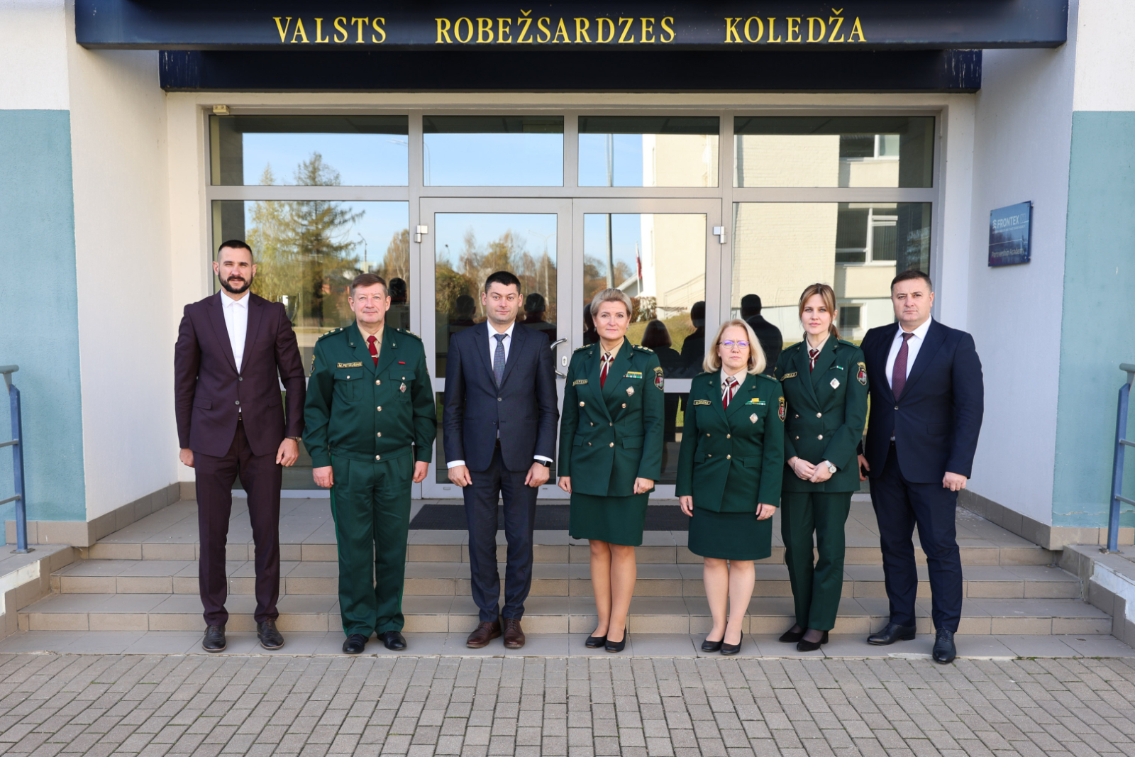 Valsts robežsardzes koledžā viesojās delegācija no Moldovas