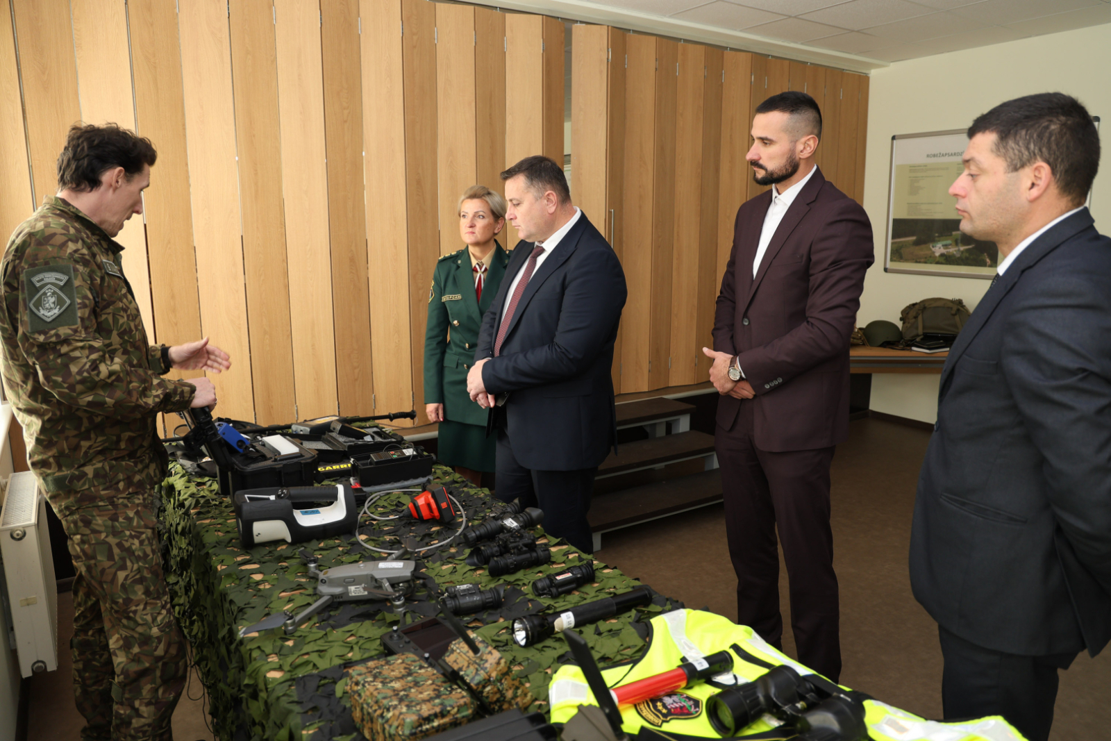 Valsts robežsardzes koledžā viesojās delegācija no Moldovas