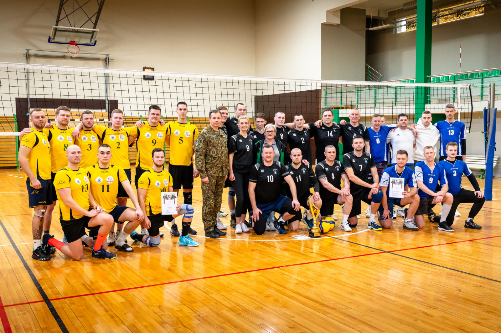 Valsts robežsardzes volejbola sacensībās uzvar Daugavpils pārvalde