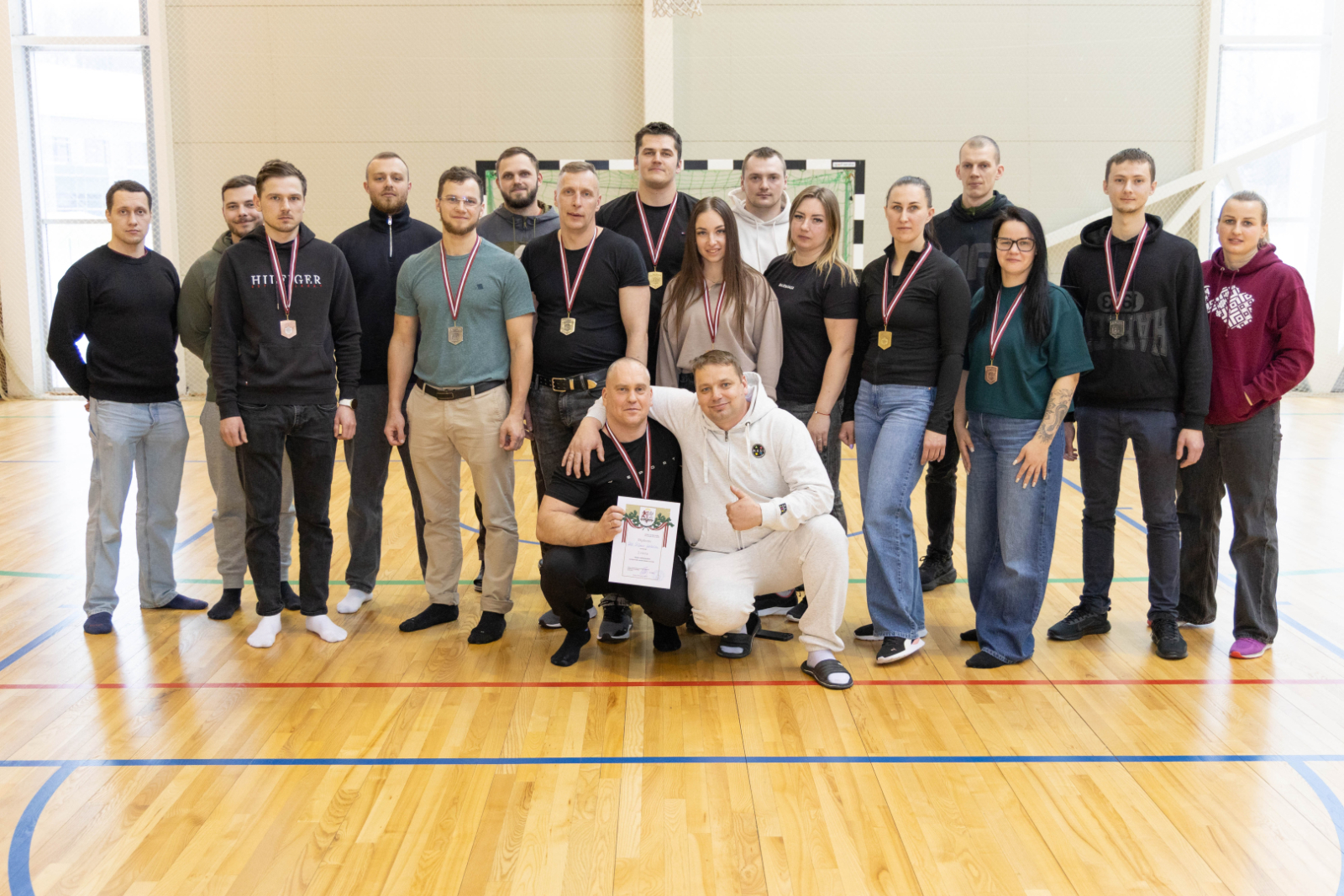 Valsts robežsardzes Daugavpils pārvalde triumfē tuvcīņas sacensībās