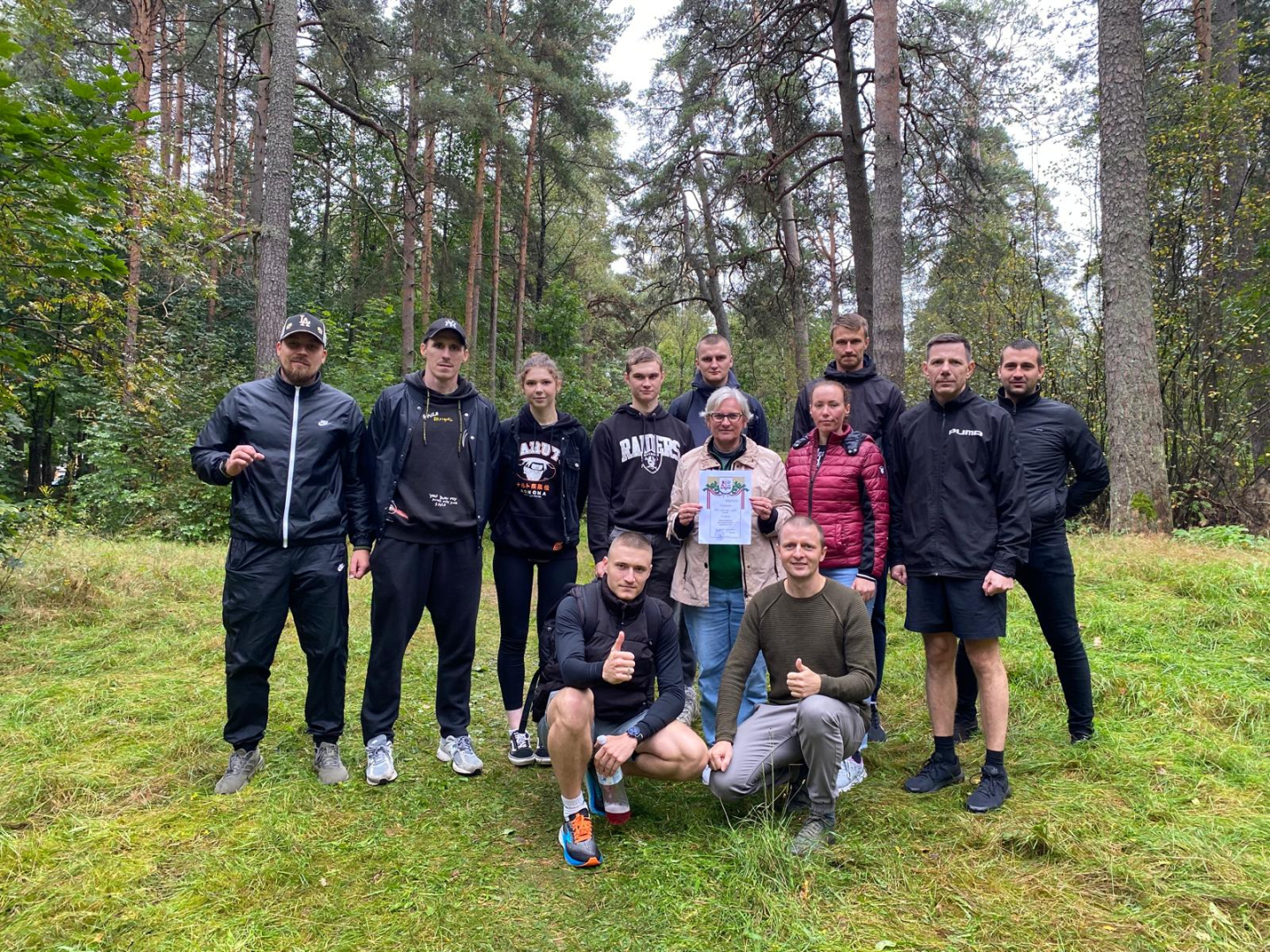 Valsts robežsardzes čempionāta sacensībās vieglatlētikas krosā uzvar Daugavpils pārvaldes komanda