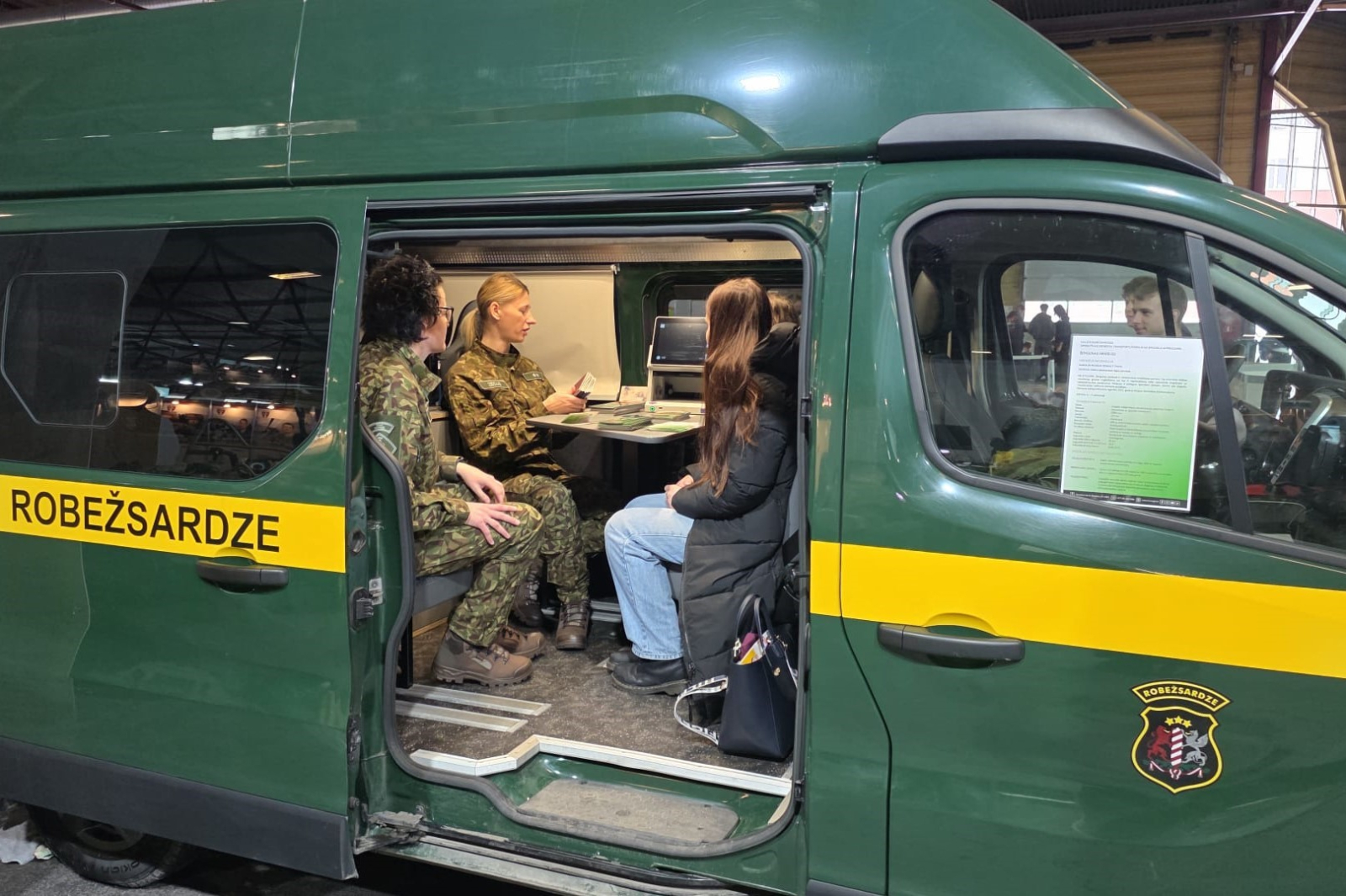 Valsts robežsardzes koledža piedalījās izglītības izstādē “Skola 2026”