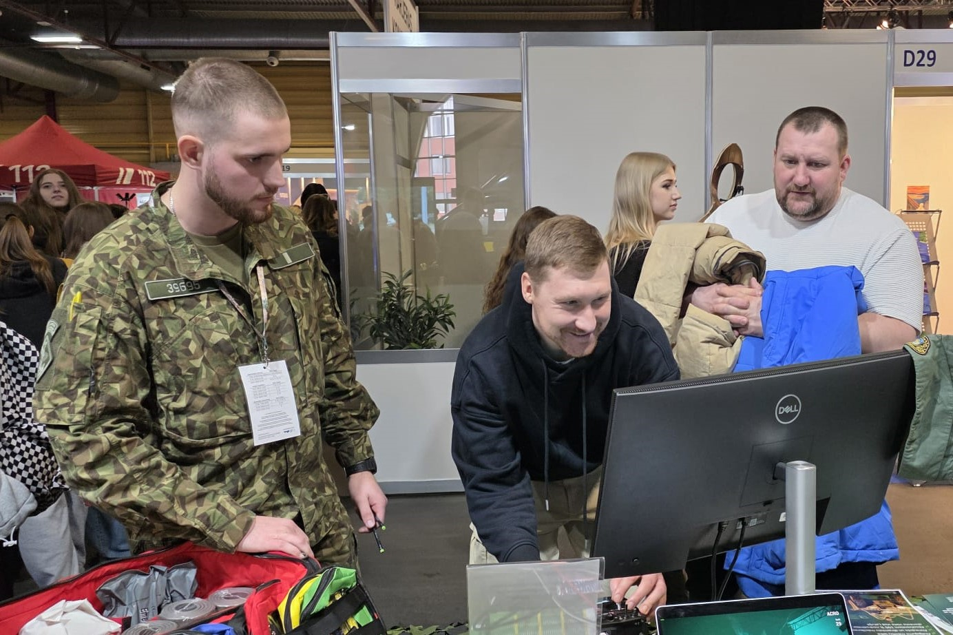 Valsts robežsardzes koledža piedalījās izglītības izstādē “Skola 2026”