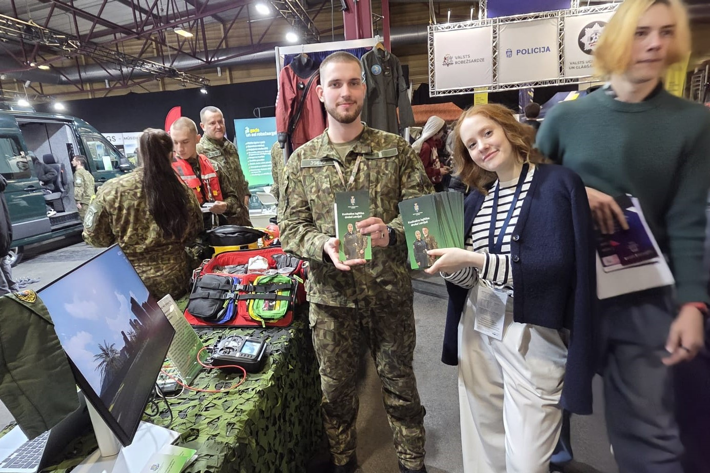 Valsts robežsardzes koledža piedalījās izglītības izstādē “Skola 2026”