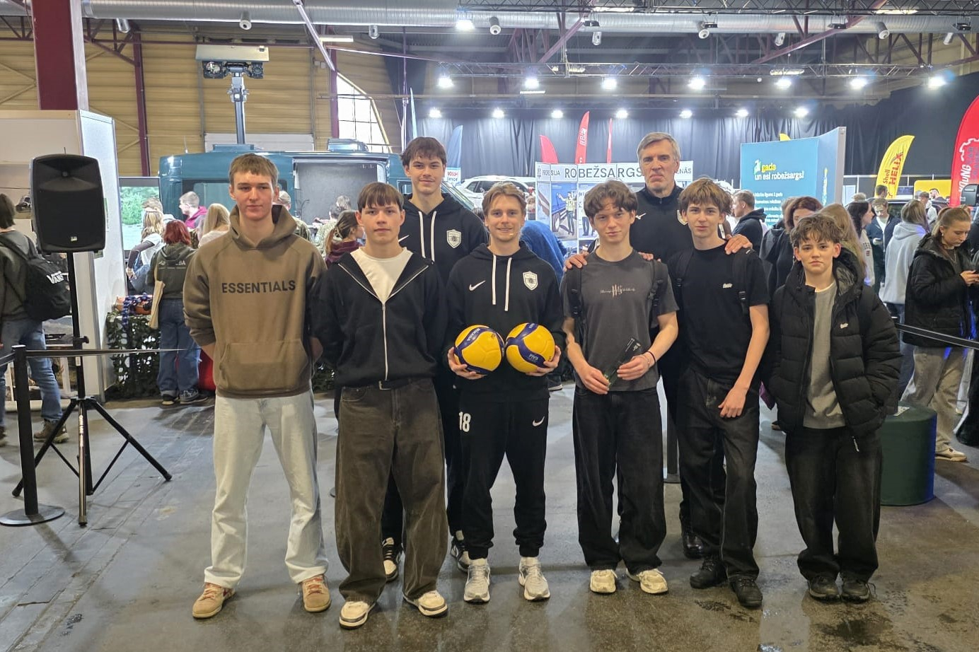 Valsts robežsardzes koledža piedalījās izglītības izstādē “Skola 2026”