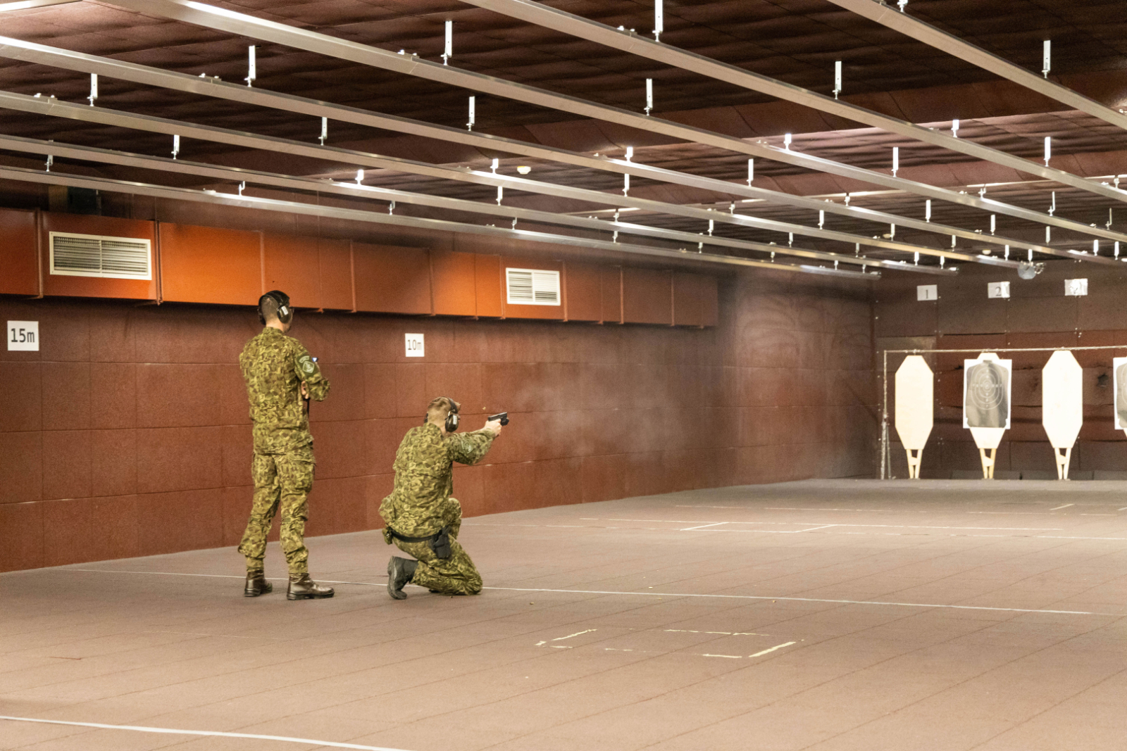 Valsts robežsardzes sacensības peldēšanā un dienesta trīscīņā
