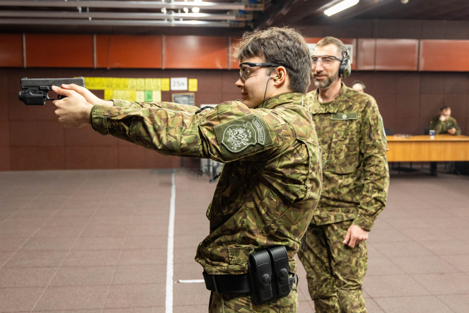 Valsts robežsardzes sacensības peldēšanā un dienesta trīscīņā